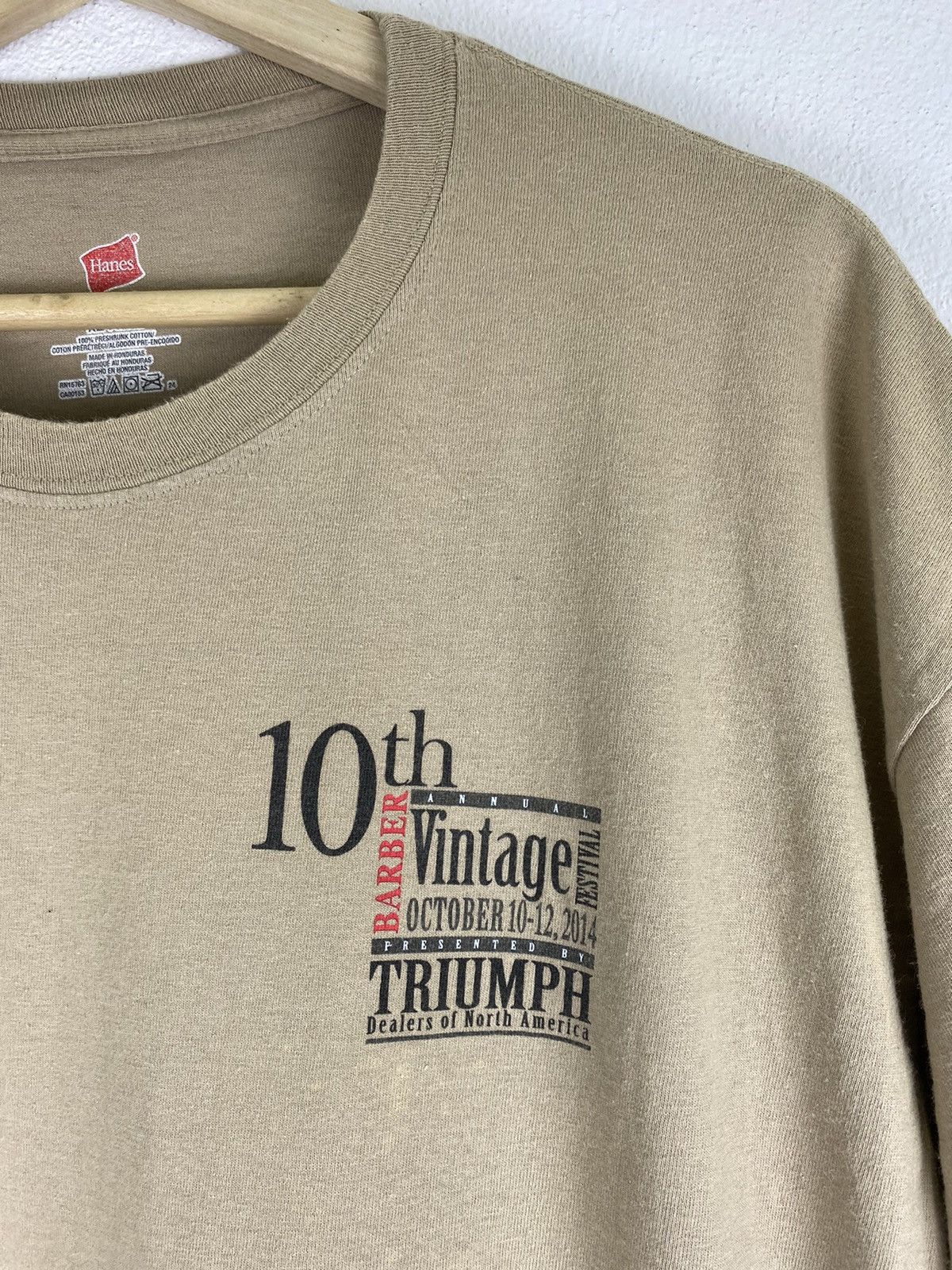 Other Vintage Triumph t-shirt Size US XL / EU 56 / 4 - 5 Thumbnail