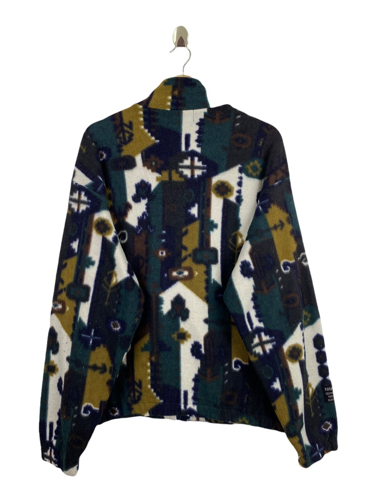 Vintage Vintage Nankai printed Fleece sweater Size US L / EU 52-54 / 3 - 2 Thumbnail