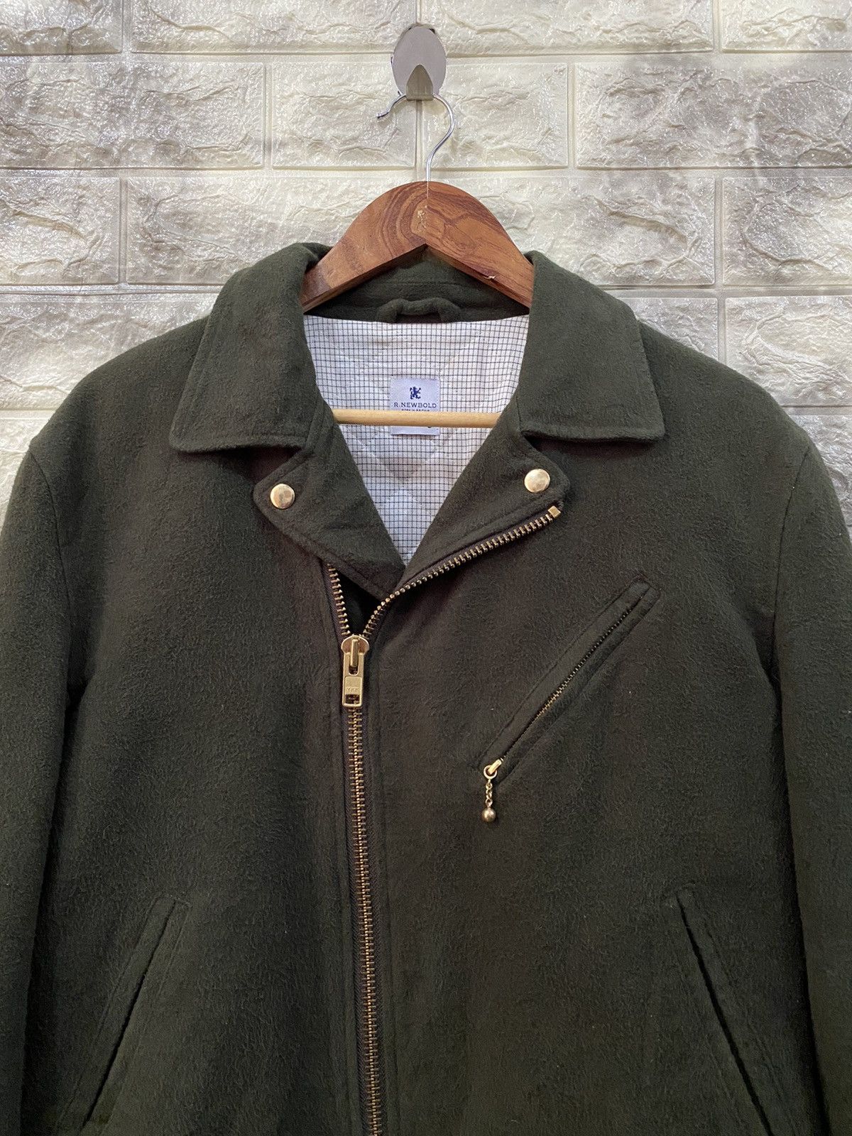 R.Newbold R. Newbold Biker Jacket Size US XL / EU 56 / 4 - 5 Thumbnail