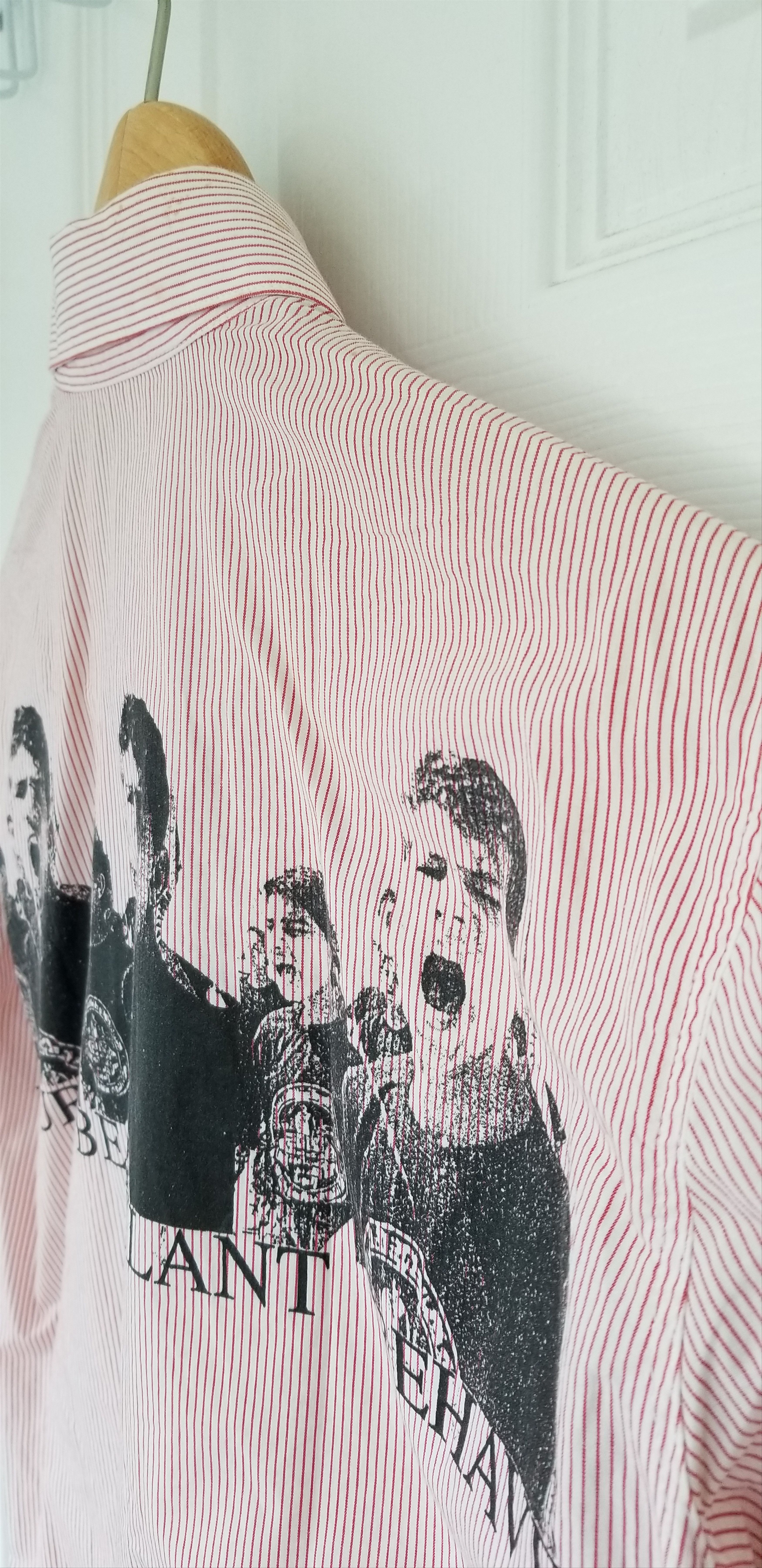 Raf Simons Raf Simons Iconic 2002 Be Pure Vigilant Behave Shirt Size US S / EU 44-46 / 1 - 4 Thumbnail