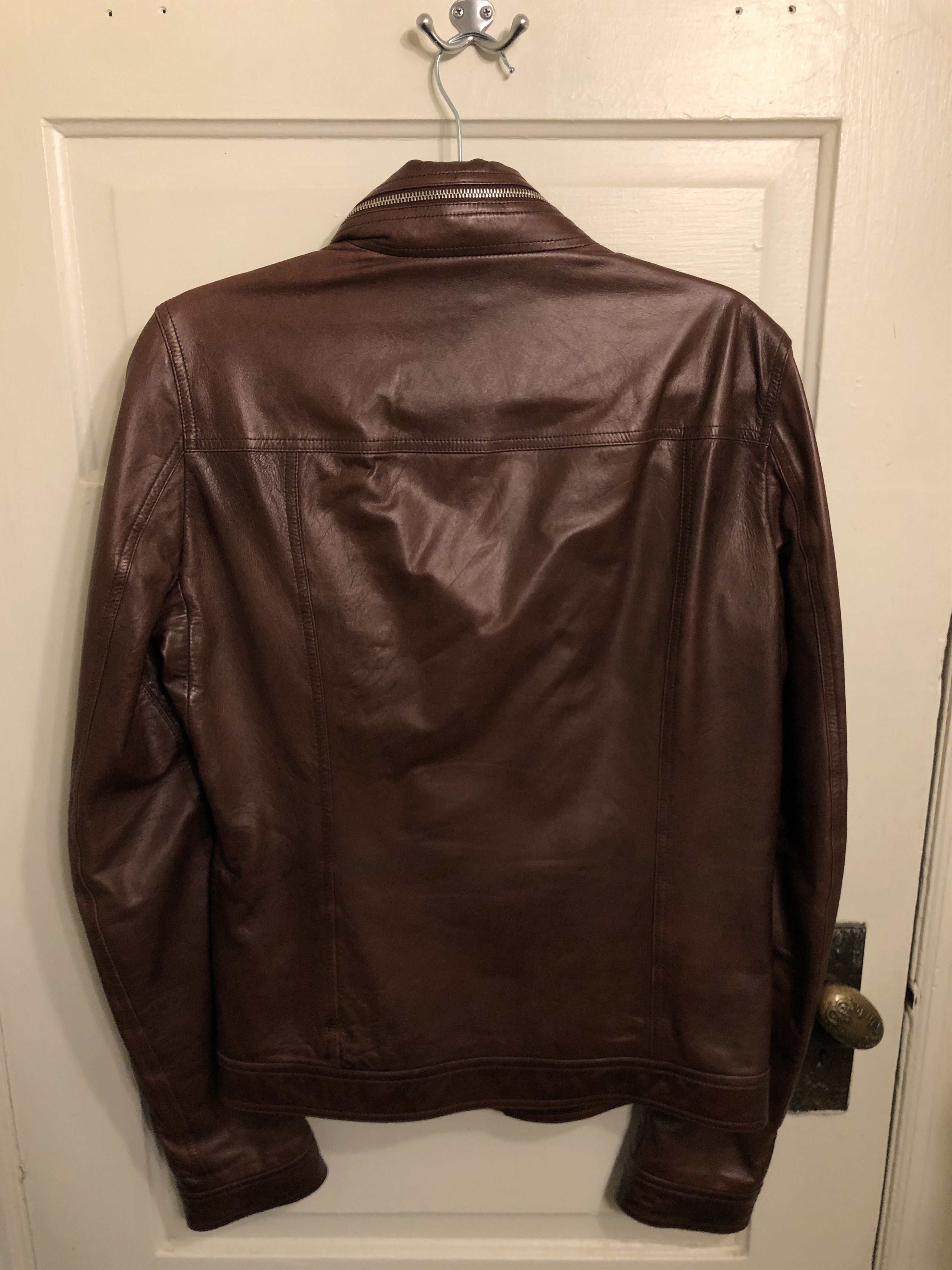 Rick Owens Rick Owens lamb leather jacket with hood Size US M / EU 48-50 / 2 - 5 Thumbnail