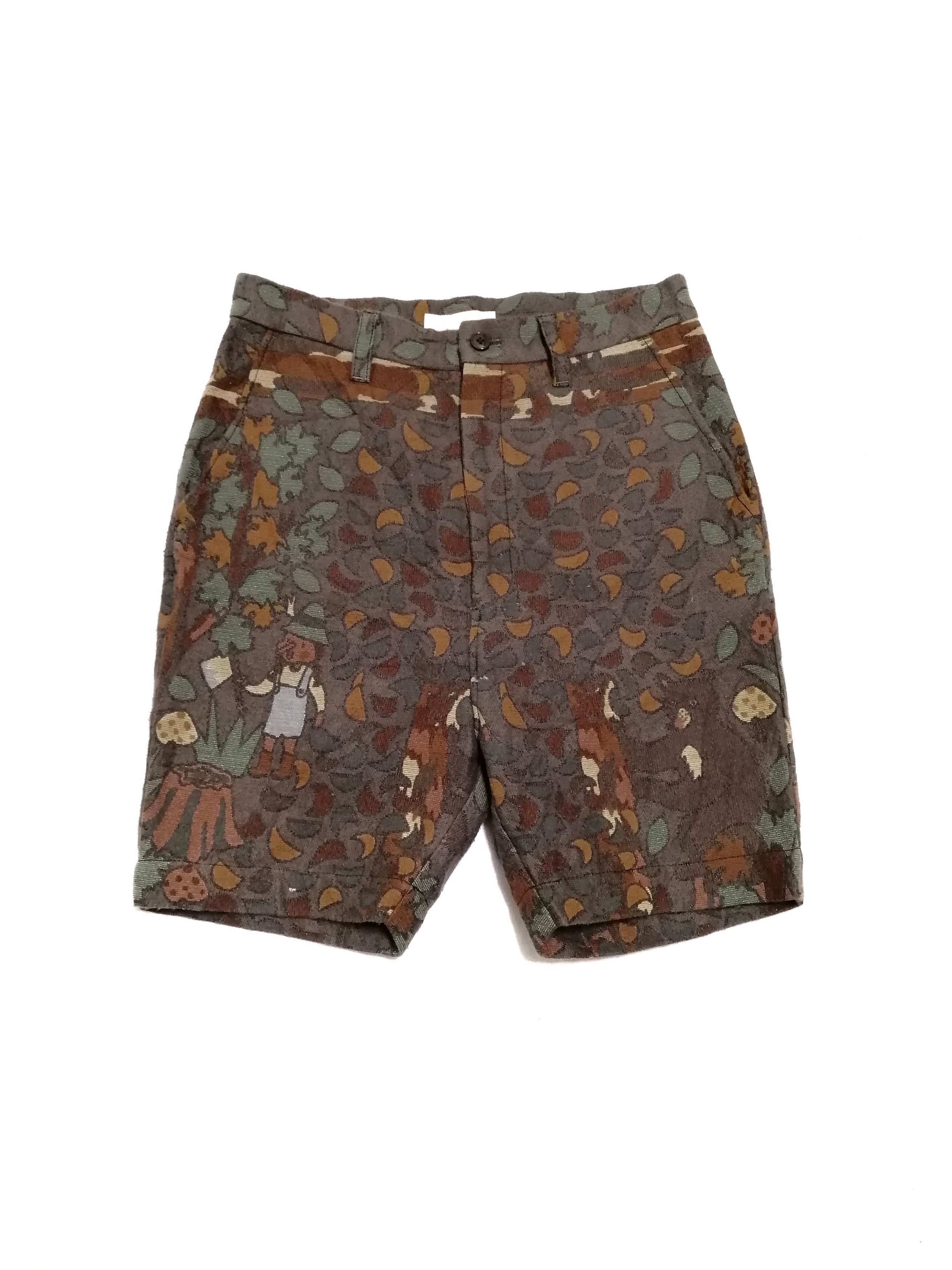 Issey Miyake 💥Vintage Ne-net issey miyake short pants jacquard prints Size US 28 / EU 44 - 1 Thumbnail