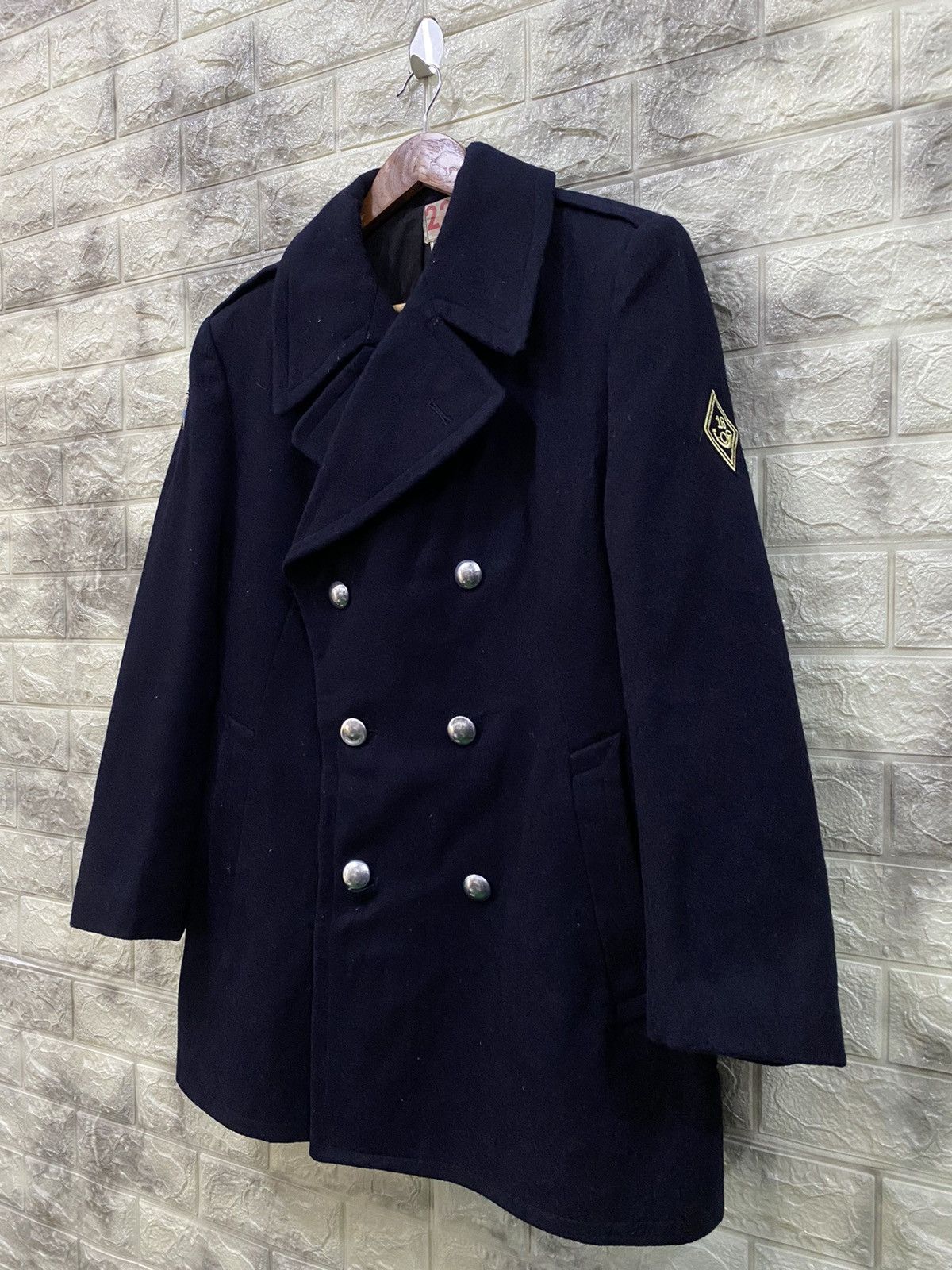 Vintage Vintage Paul Boye Bedarieux 22 double breast Coat Size US M / EU 48-50 / 2 - 4 Thumbnail