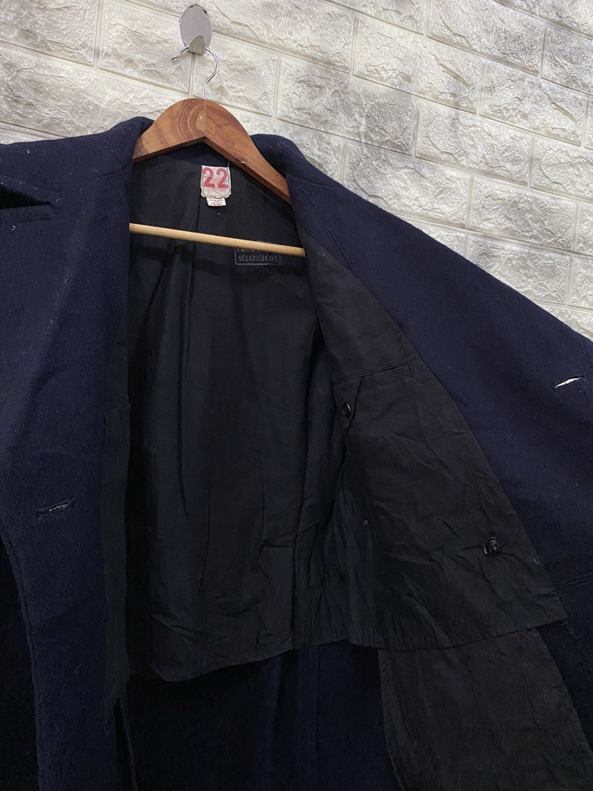 Vintage Vintage Paul Boye Bedarieux 22 double breast Coat Size US M / EU 48-50 / 2 - 9 Thumbnail