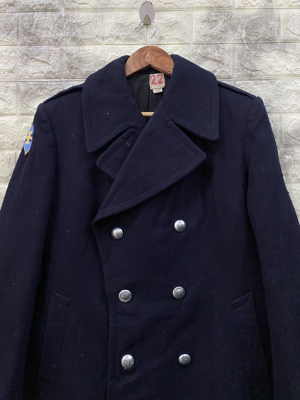 Vintage Vintage Paul Boye Bedarieux 22 double breast Coat Size US M / EU 48-50 / 2 - 5 Thumbnail