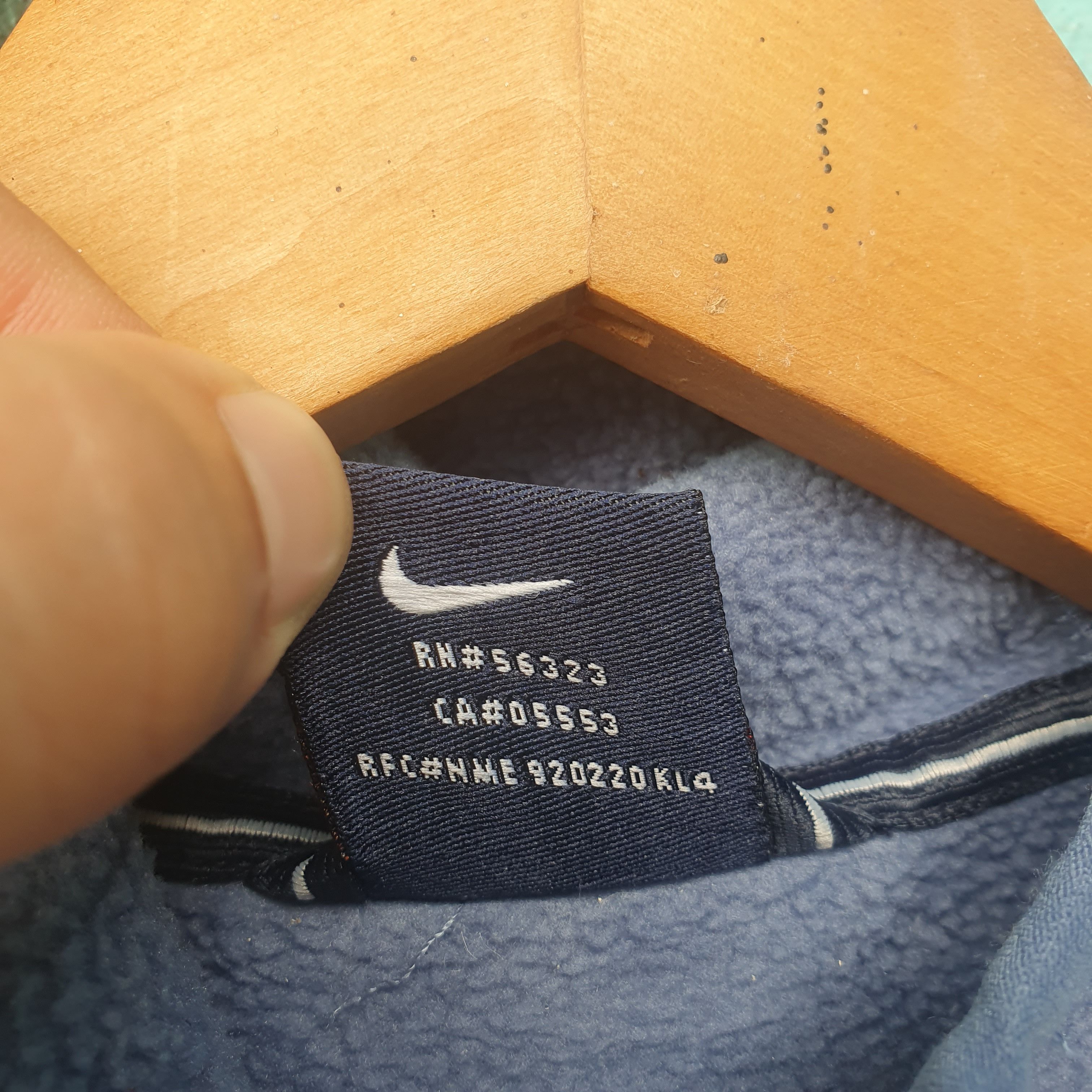 Nike × Vintage NIKE COURT BIG LOGO HALF ZIP FLEECE Size S / US 4 / IT 40 - 6 Thumbnail