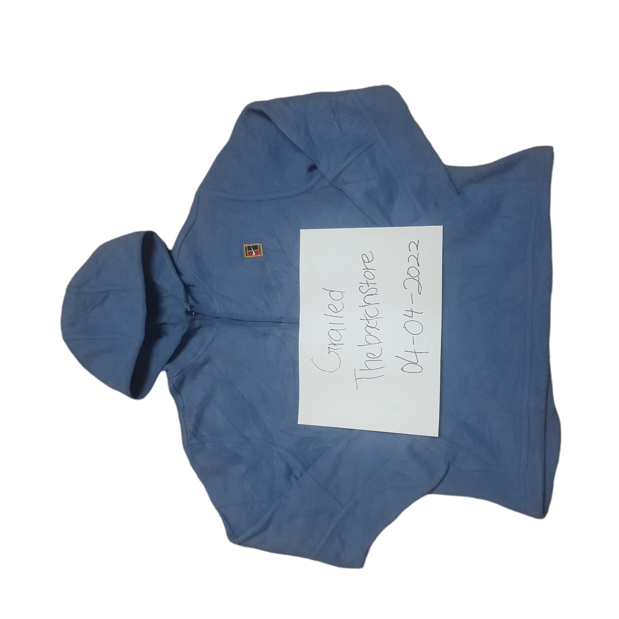 Nike × Vintage NIKE COURT BIG LOGO HALF ZIP FLEECE Size S / US 4 / IT 40 - 10 Thumbnail