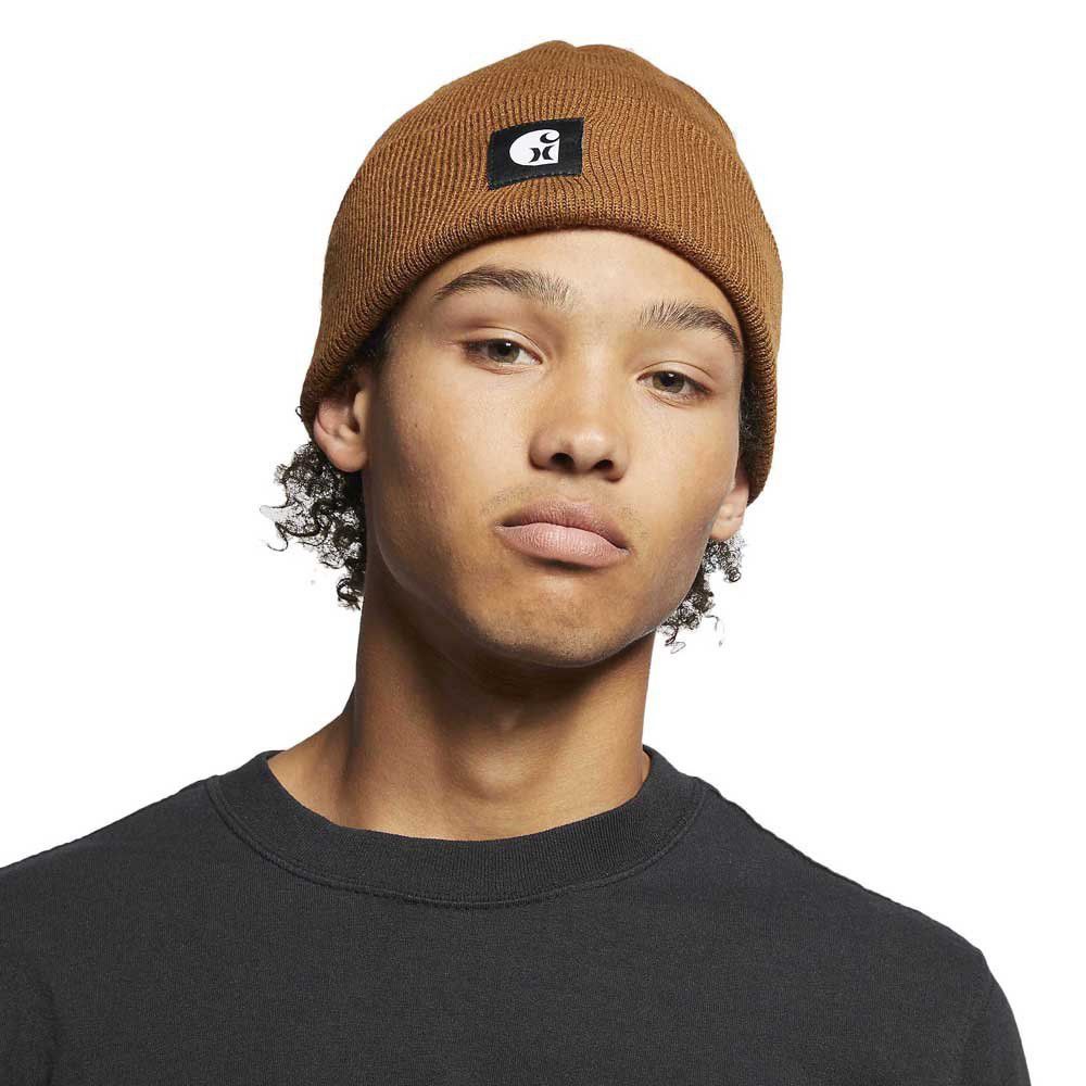 Carhartt Hurley Carhartt x Hurley Brown Beanie Grailed