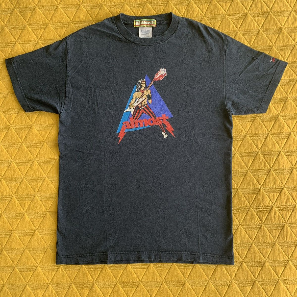 Vintage Vintage y2k Almost Skate Tee Rocker Large 2003 Rodney Mullen Size US L / EU 52-54 / 3 - 2 Thumbnail