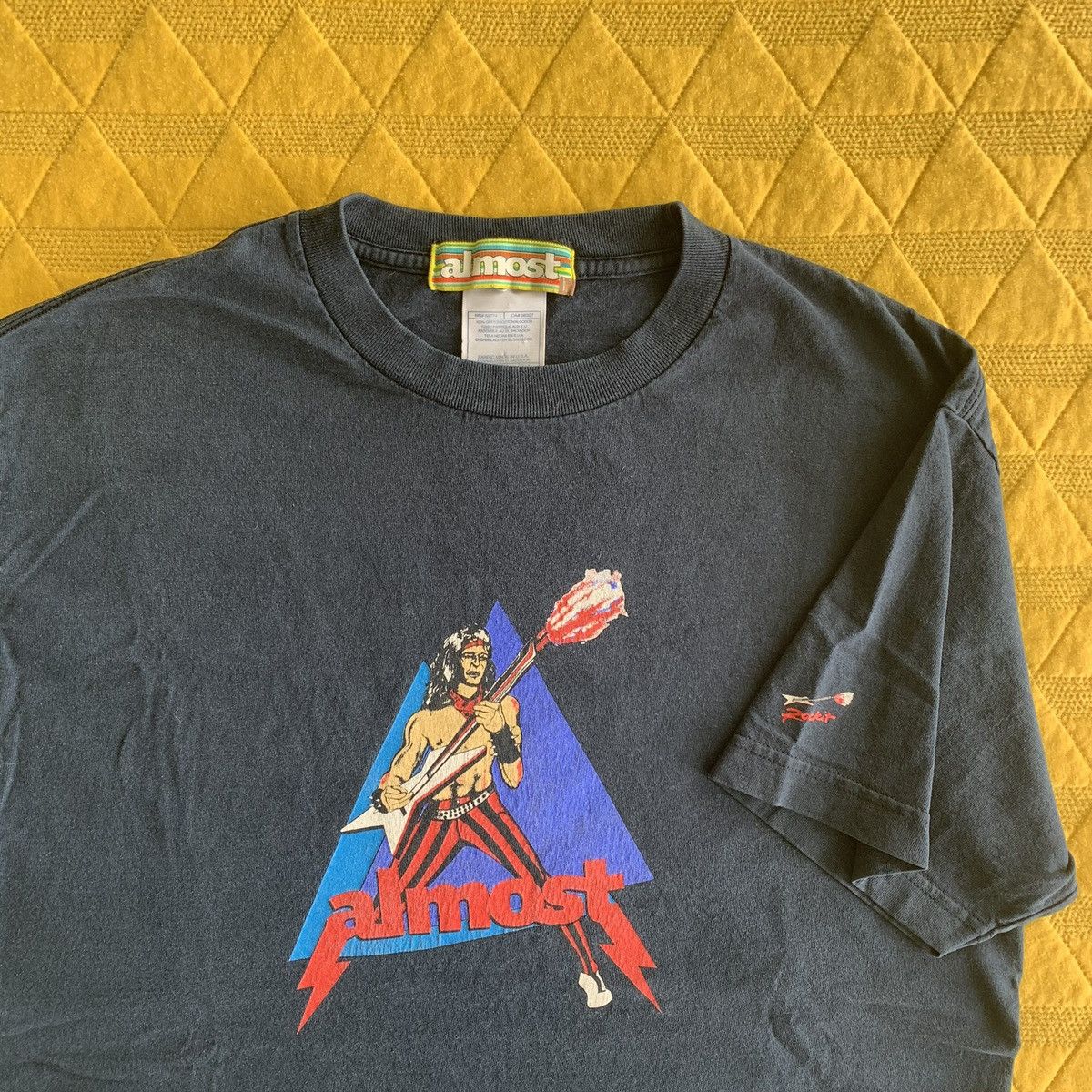 Vintage Vintage y2k Almost Skate Tee Rocker Large 2003 Rodney Mullen Size US L / EU 52-54 / 3 - 1 Thumbnail