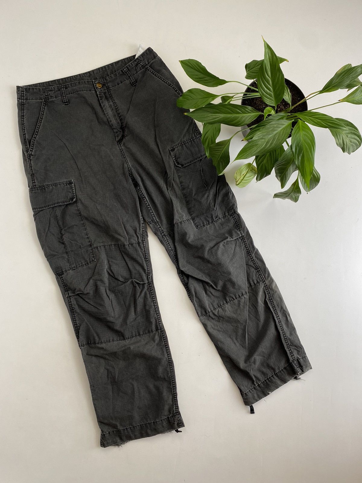 Carhartt Vintage CARHARTT Cargo Multi Pocket Pants Size US 32 / EU 48 - 2 Thumbnail