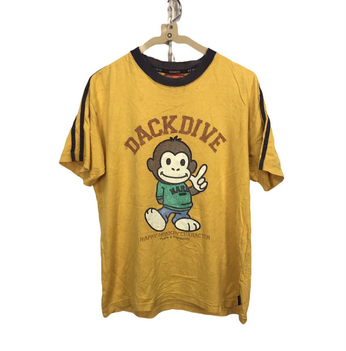Japanese Brand Mbongo distressed tshirt Size US M / EU 48-50 / 2 - 1 Thumbnail