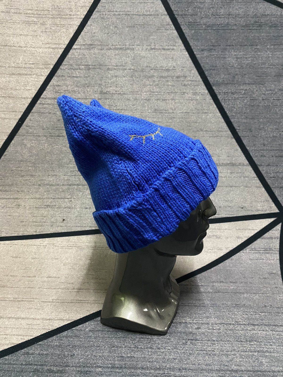 Japanese Brand Japanese Cat Ear Bunny Horn Devil Beanie Hat Size ONE SIZE - 3 Thumbnail