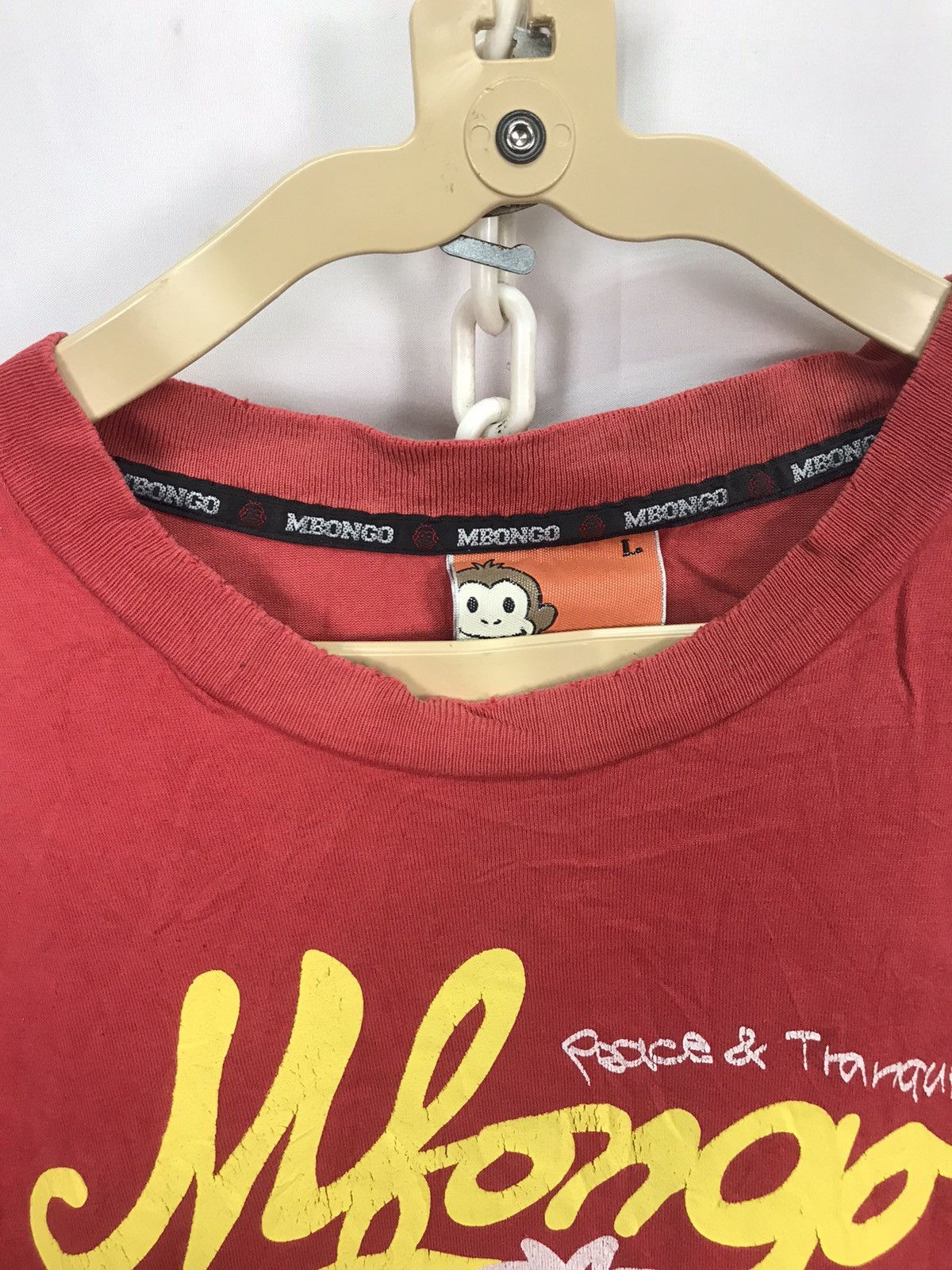 Japanese Brand Mbongo distressed tshirt Size US M / EU 48-50 / 2 - 4 Thumbnail