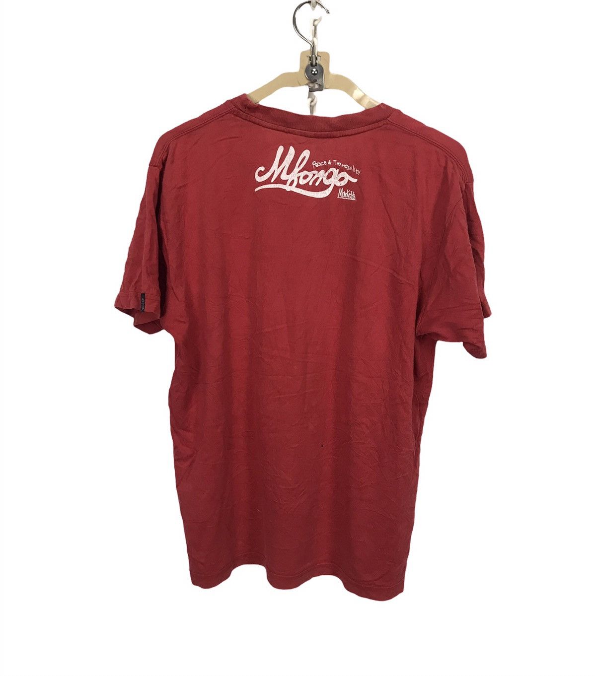 Japanese Brand Mbongo distressed tshirt Size US M / EU 48-50 / 2 - 2 Thumbnail