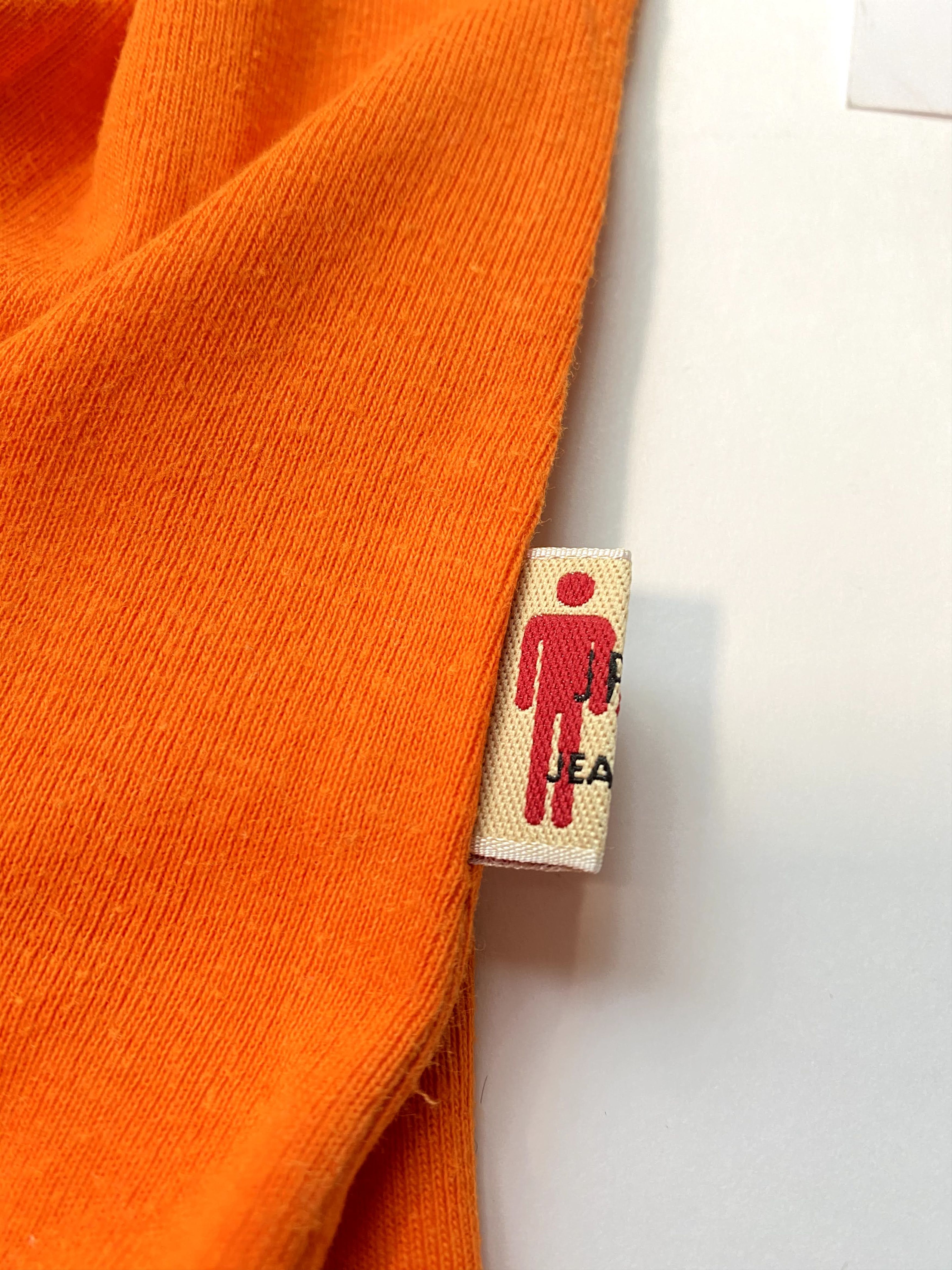 Jean Paul Gaultier ⚡️QUICK SALE⚡️Jean Paul Gaultier Jean's Orange Logo Tshirt Size L / US 10 / IT 46 - 4 Thumbnail