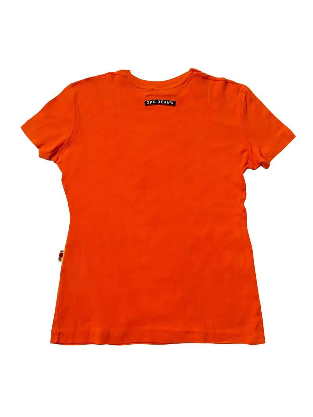 Jean Paul Gaultier ⚡️QUICK SALE⚡️Jean Paul Gaultier Jean's Orange Logo Tshirt Size L / US 10 / IT 46 - 2 Thumbnail