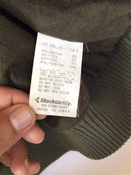 Japanese Brand Mackdaddy Bomber Jackect Japanese Brand Size US L / EU 52-54 / 3 - 7 Thumbnail