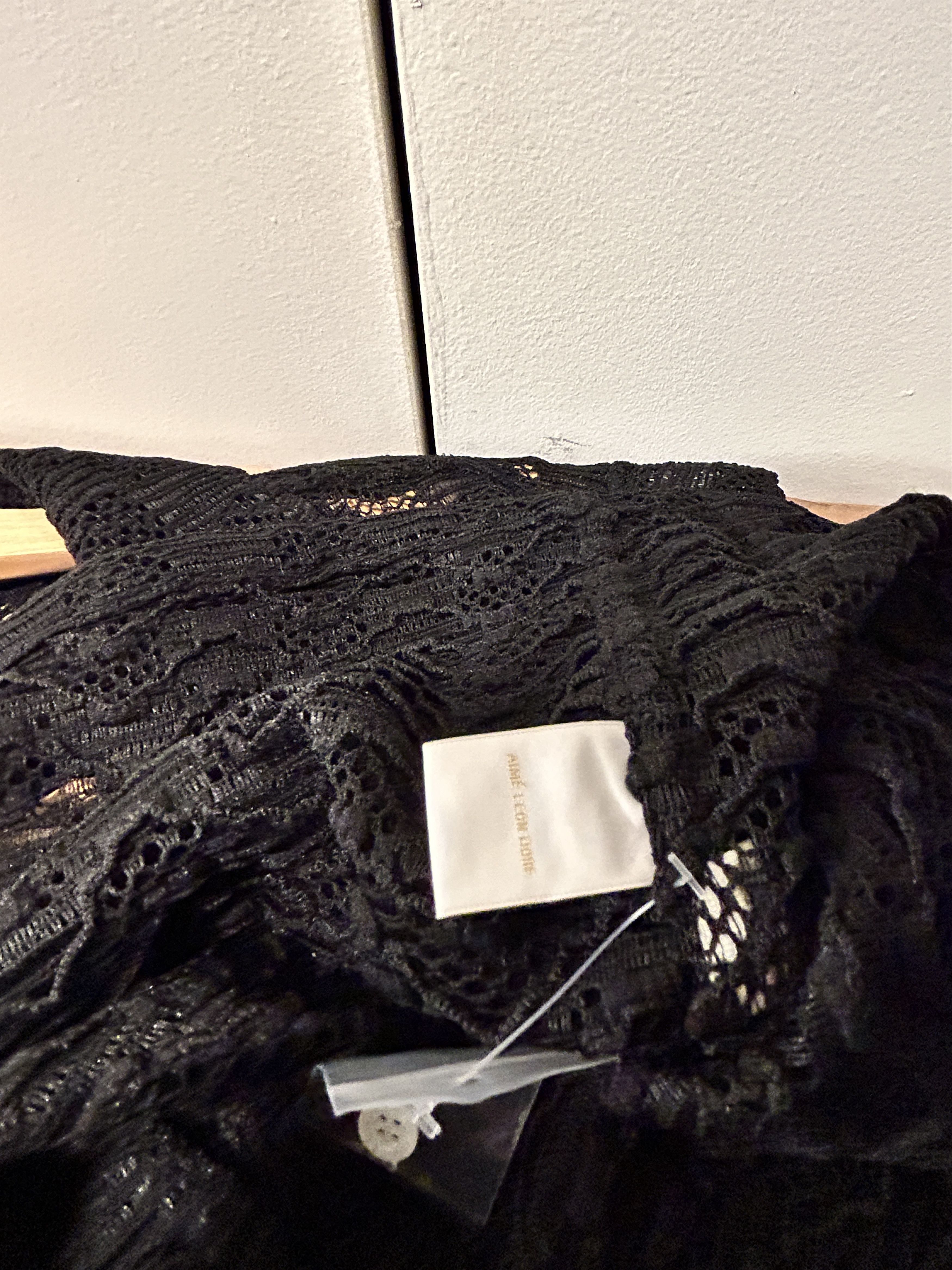 Aime Leon Dore Aime leon Dore Rico s/s 23 black lace up shirt Size US L / EU 52-54 / 3 - 5 Thumbnail