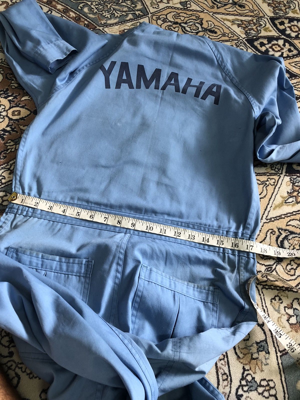 Yamaha Vintage 90s Yamaha Racing Team Big Logo Coverall/Jumpsuit Size US S / EU 44-46 / 1 - 18 Thumbnail