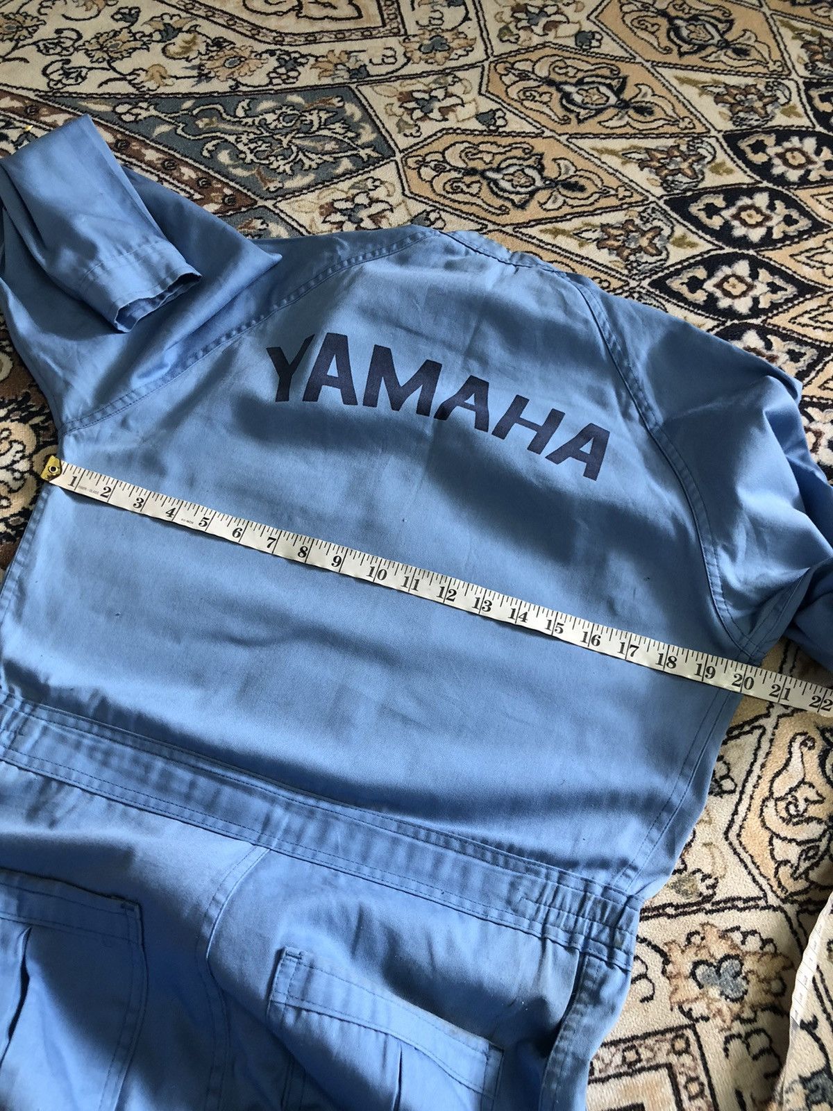 Yamaha Vintage 90s Yamaha Racing Team Big Logo Coverall/Jumpsuit Size US S / EU 44-46 / 1 - 17 Thumbnail