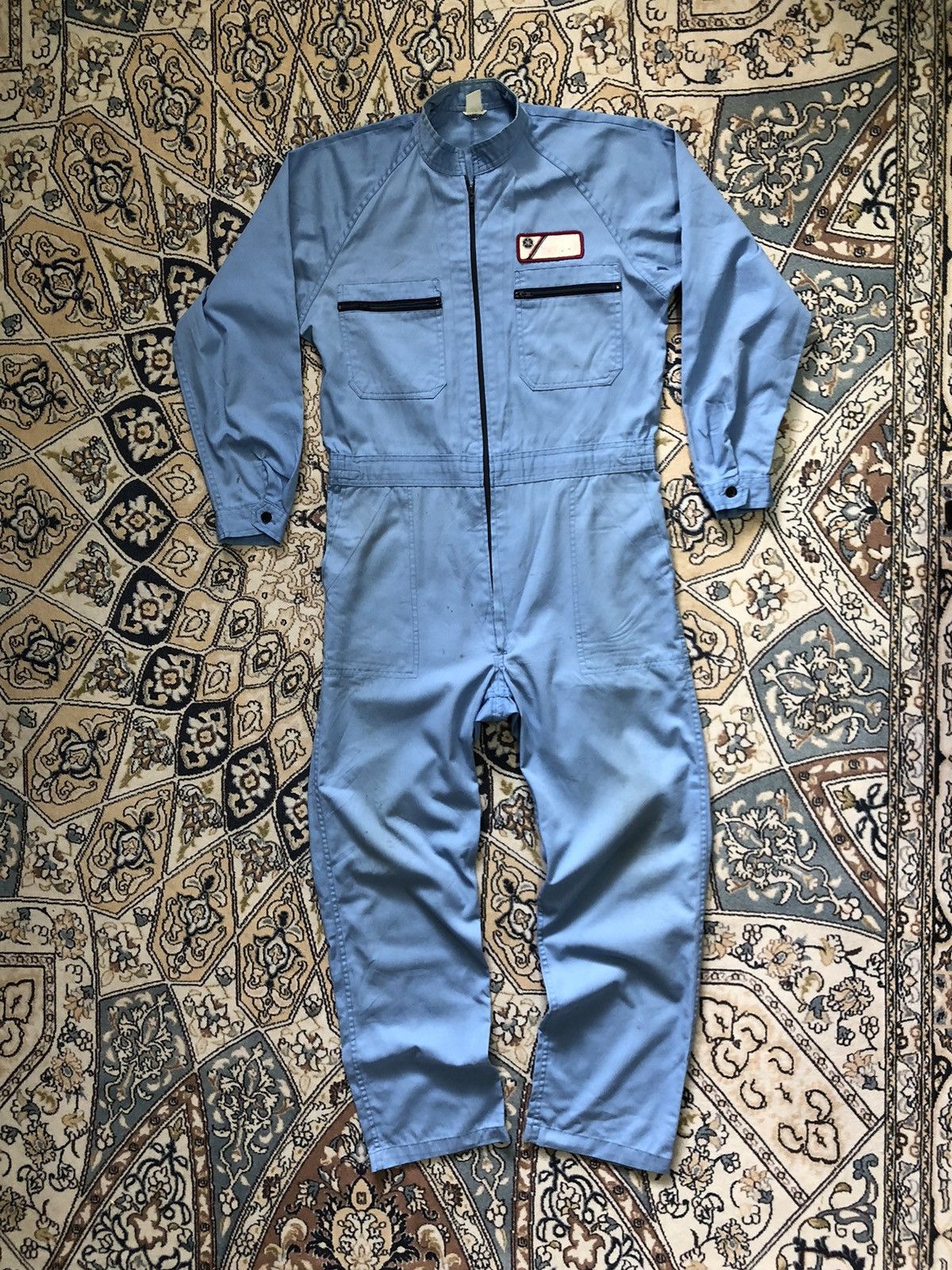 Yamaha Vintage 90s Yamaha Racing Team Big Logo Coverall/Jumpsuit Size US S / EU 44-46 / 1 - 2 Thumbnail
