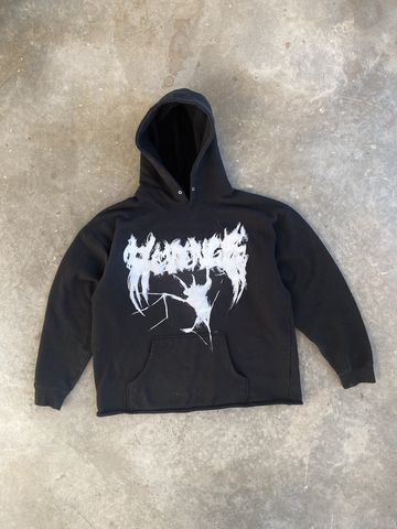 Revenge Anarchy Black Bat Logo Hoodie Sz. XL 🧊❄️🥣 Gallery Xxx