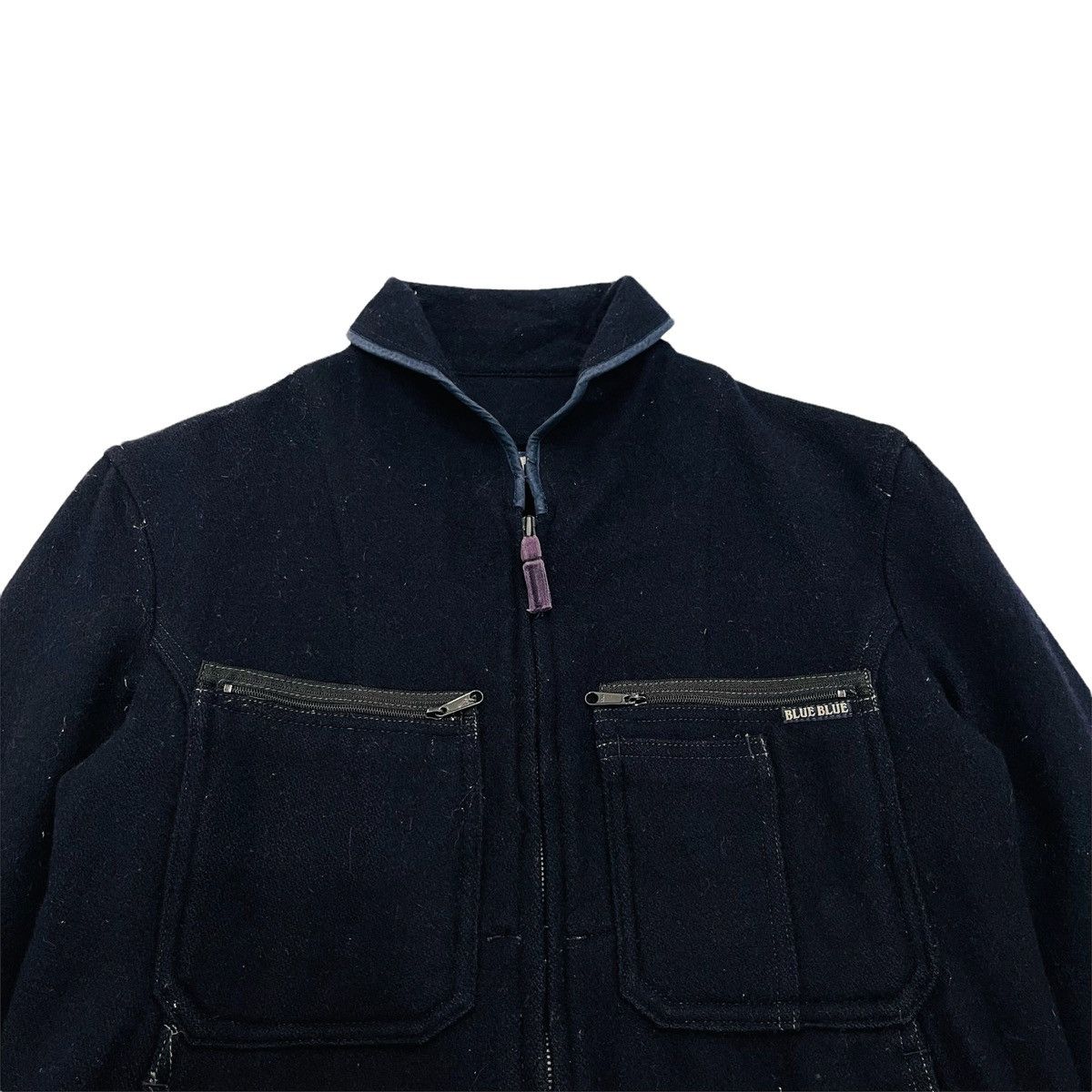 Blue Blue Japan × Indigo × Kapital Blue Blue Japan Wool Multi Pocket Indigo Jacket Size US S / EU 44-46 / 1 - 2 Thumbnail