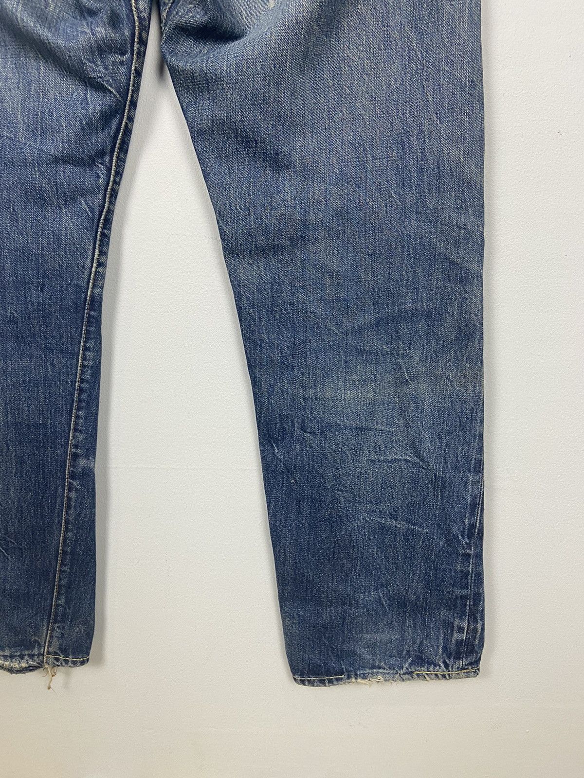Levi's × Vintage Vintage 60s Levis Big E 🇺🇸 Denim Distressed Jeans Size US 36 / EU 52 - 17 Thumbnail
