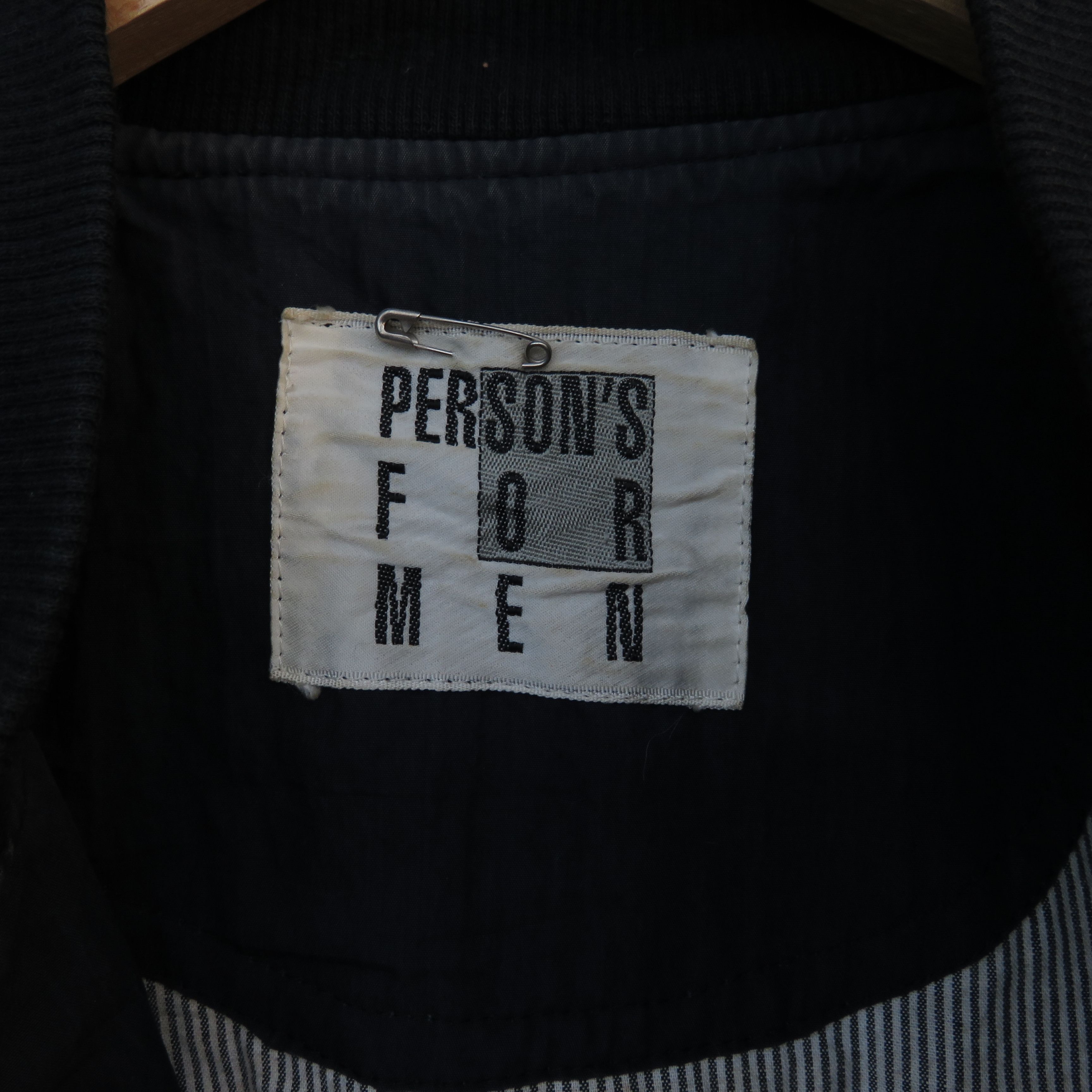 PERSON'S × Vintage Vintage 80s Person's Embroidered Bomber Jacket Size US L / EU 52-54 / 3 - 8 Thumbnail