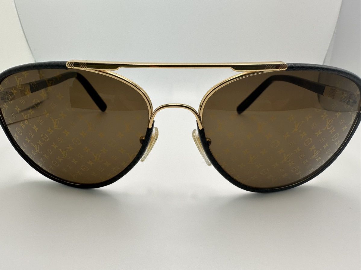 Louis Vuitton Louis Vuitton Attitude pilot sunglasses Size ONE SIZE - 14 Thumbnail