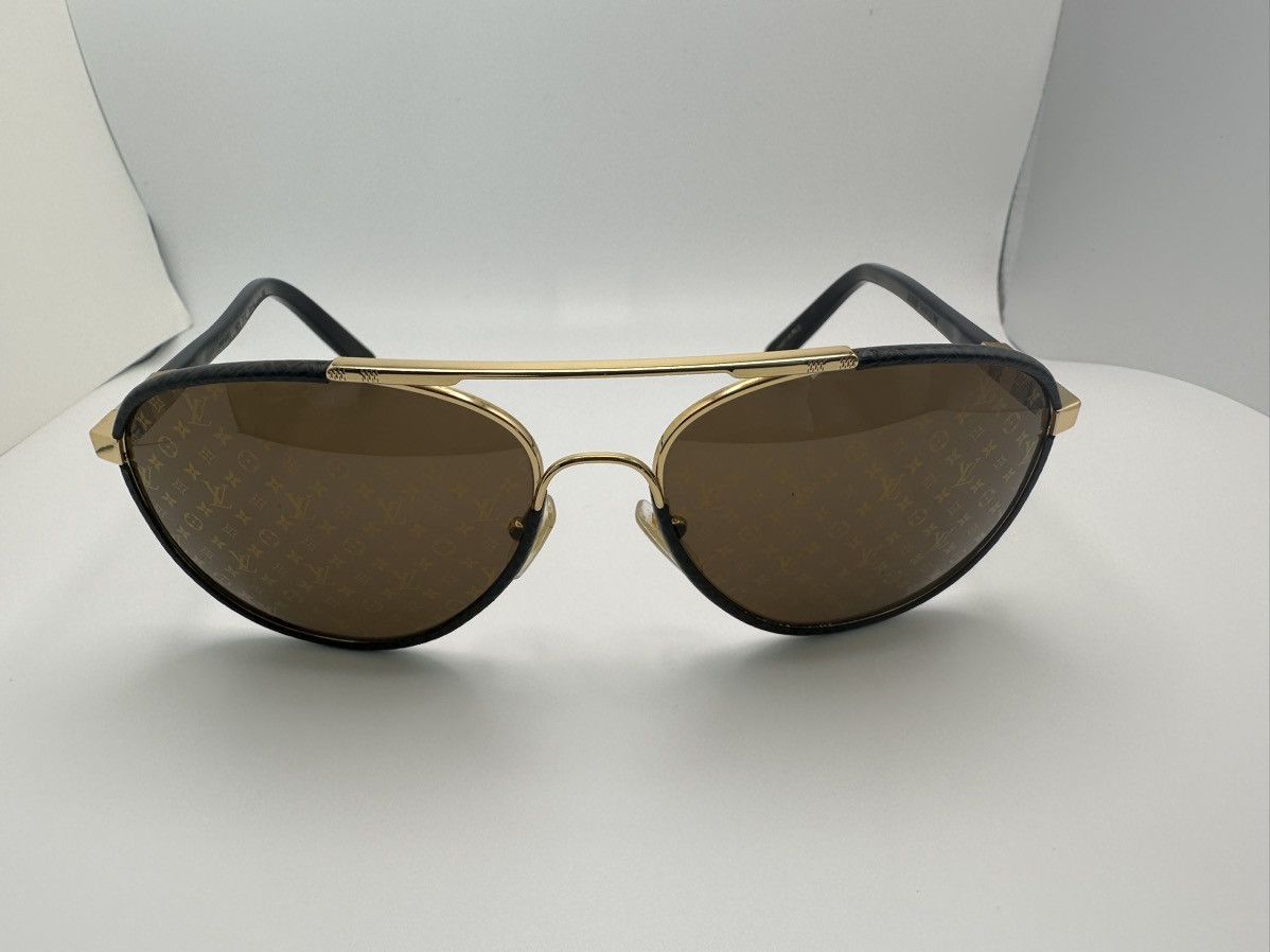 Louis Vuitton Louis Vuitton Attitude pilot sunglasses Size ONE SIZE - 11 Thumbnail