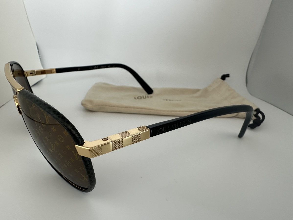 Louis Vuitton Louis Vuitton Attitude pilot sunglasses Size ONE SIZE - 3 Thumbnail