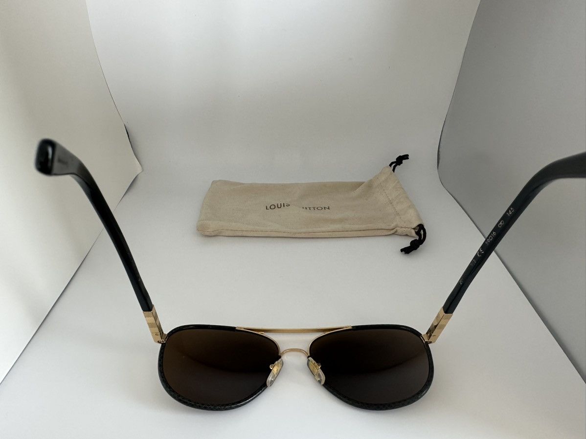 Louis Vuitton Louis Vuitton Attitude pilot sunglasses Size ONE SIZE - 4 Thumbnail