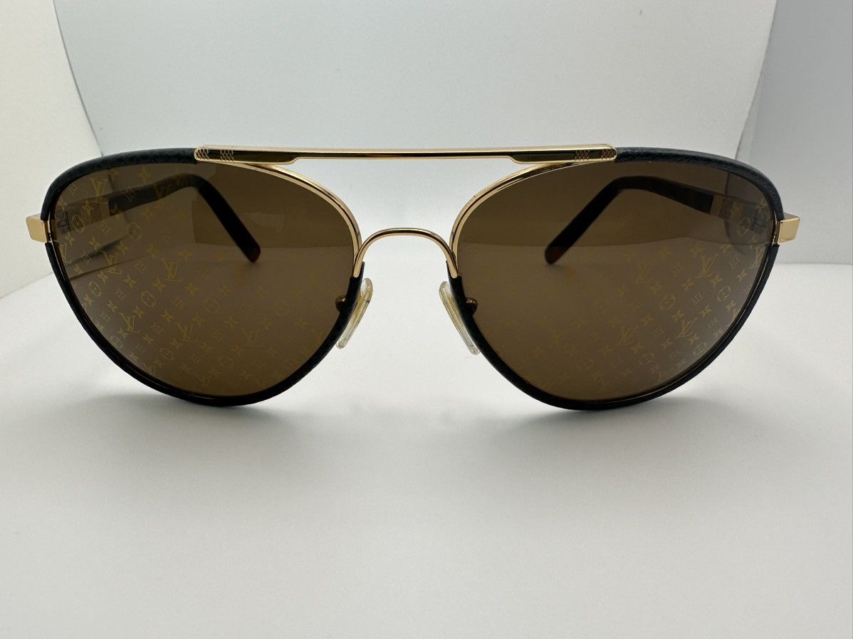 Louis Vuitton Louis Vuitton Attitude pilot sunglasses Size ONE SIZE - 17 Thumbnail