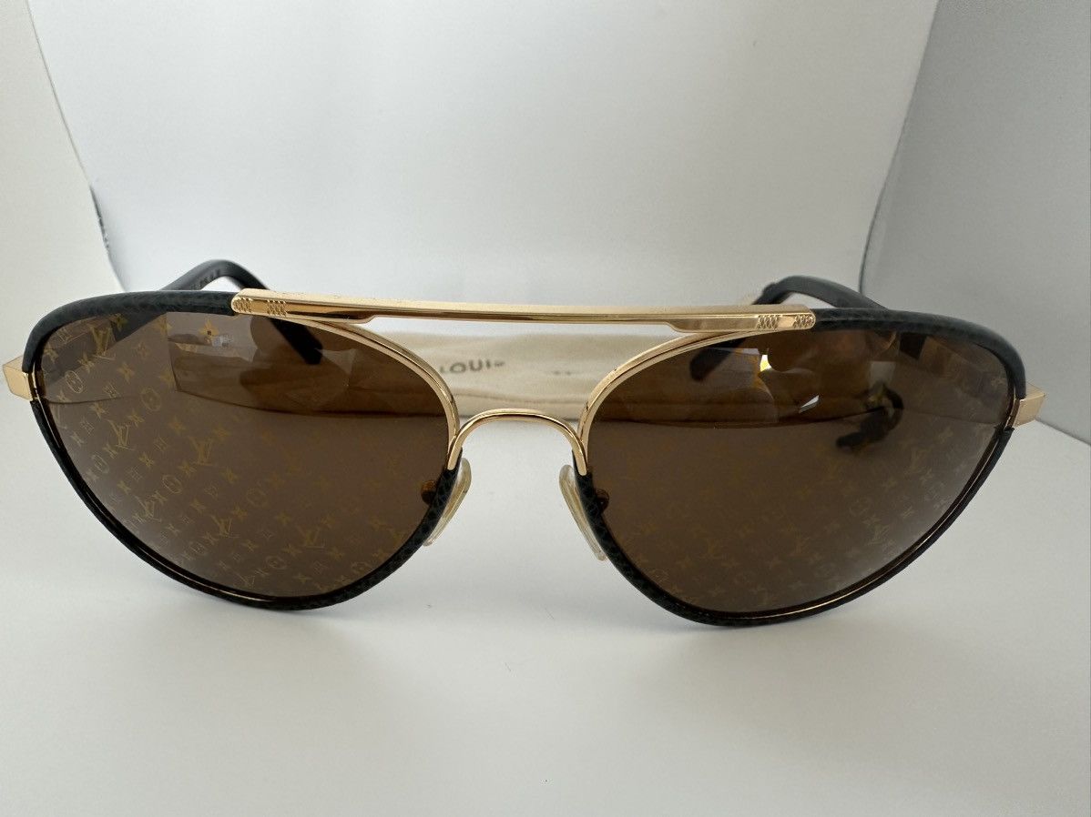 Louis Vuitton Louis Vuitton Attitude pilot sunglasses Size ONE SIZE - 7 Thumbnail