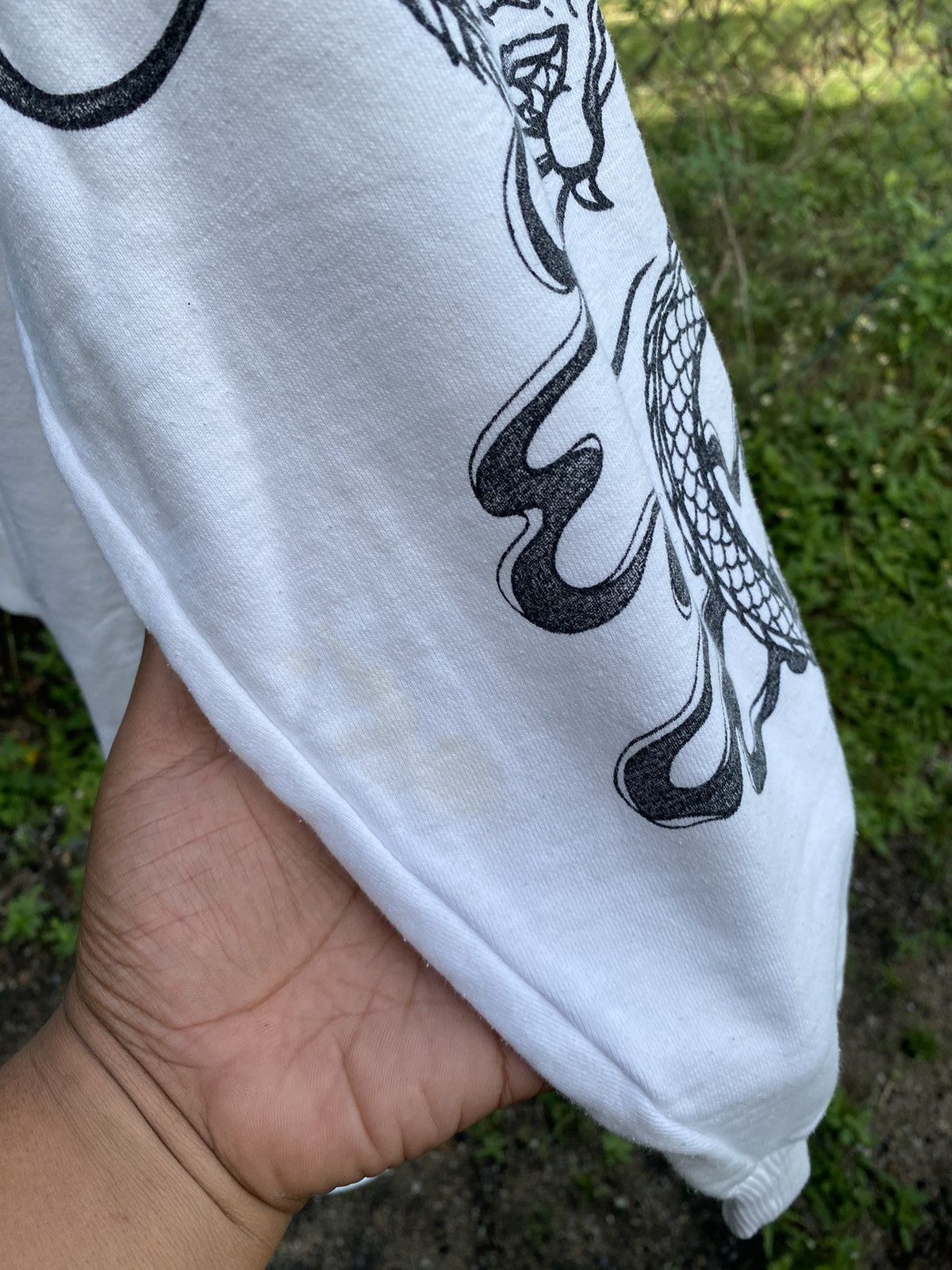 Japanese Brand Karakuri Tamashi Dragon Sweaters Japan Streetwear Size US L / EU 52-54 / 3 - 12 Thumbnail