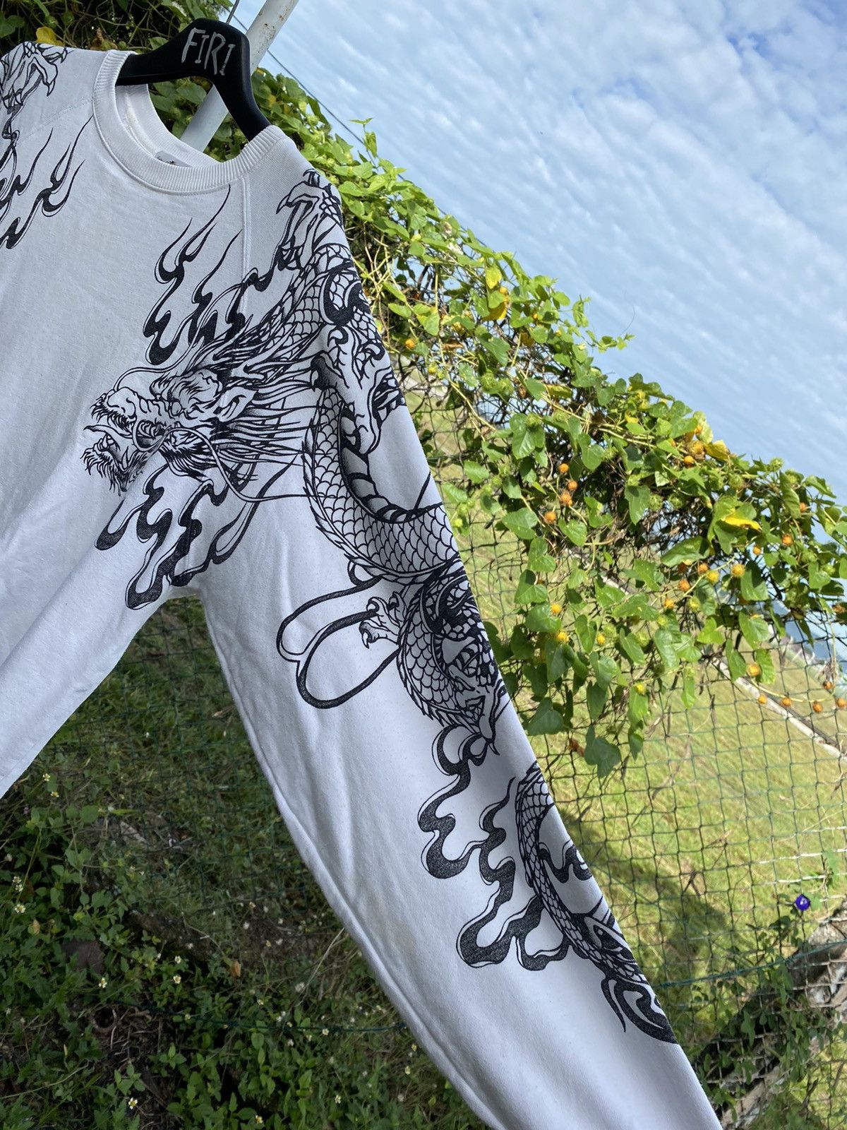 Japanese Brand Karakuri Tamashi Dragon Sweaters Japan Streetwear Size US L / EU 52-54 / 3 - 5 Thumbnail