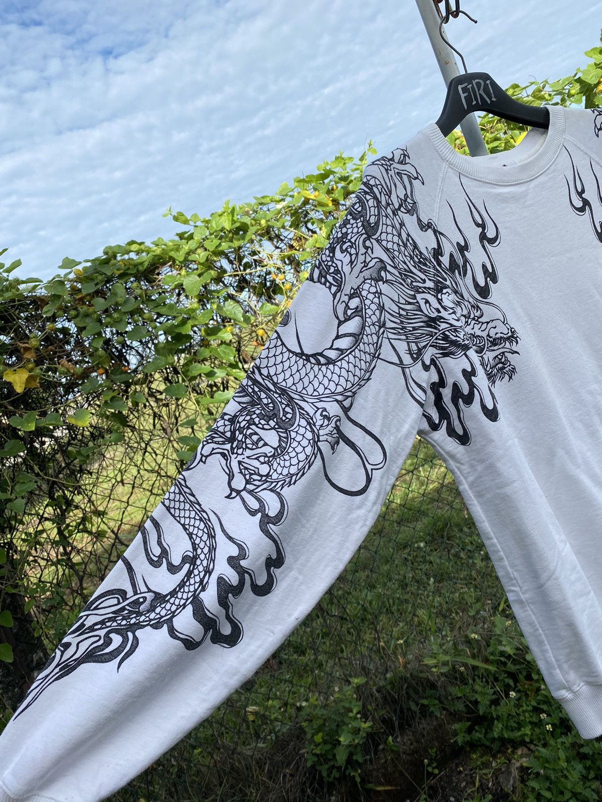 Japanese Brand Karakuri Tamashi Dragon Sweaters Japan Streetwear Size US L / EU 52-54 / 3 - 4 Thumbnail