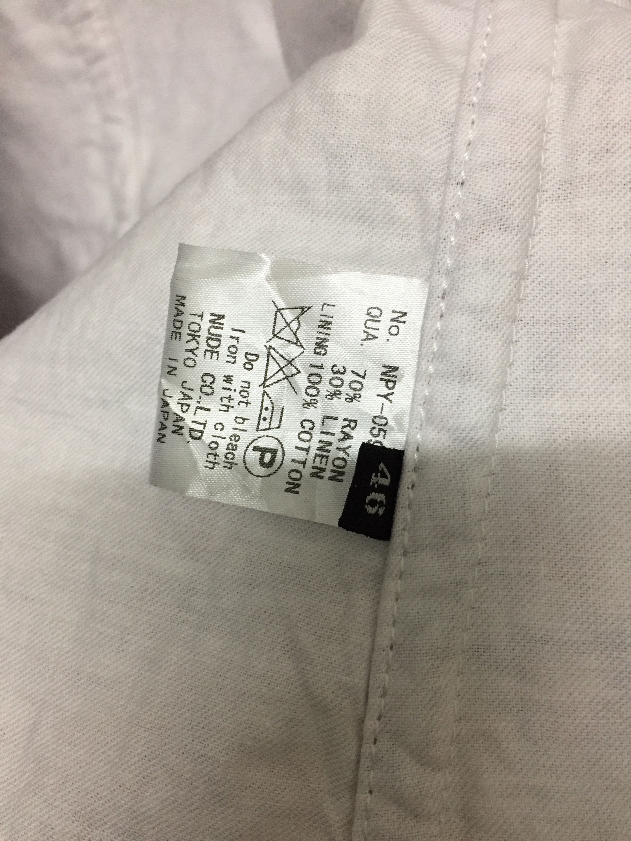 Nude: Masahiko Maruyama pen circle artisan light Jacket Size US S / EU 44-46 / 1 - 13 Thumbnail