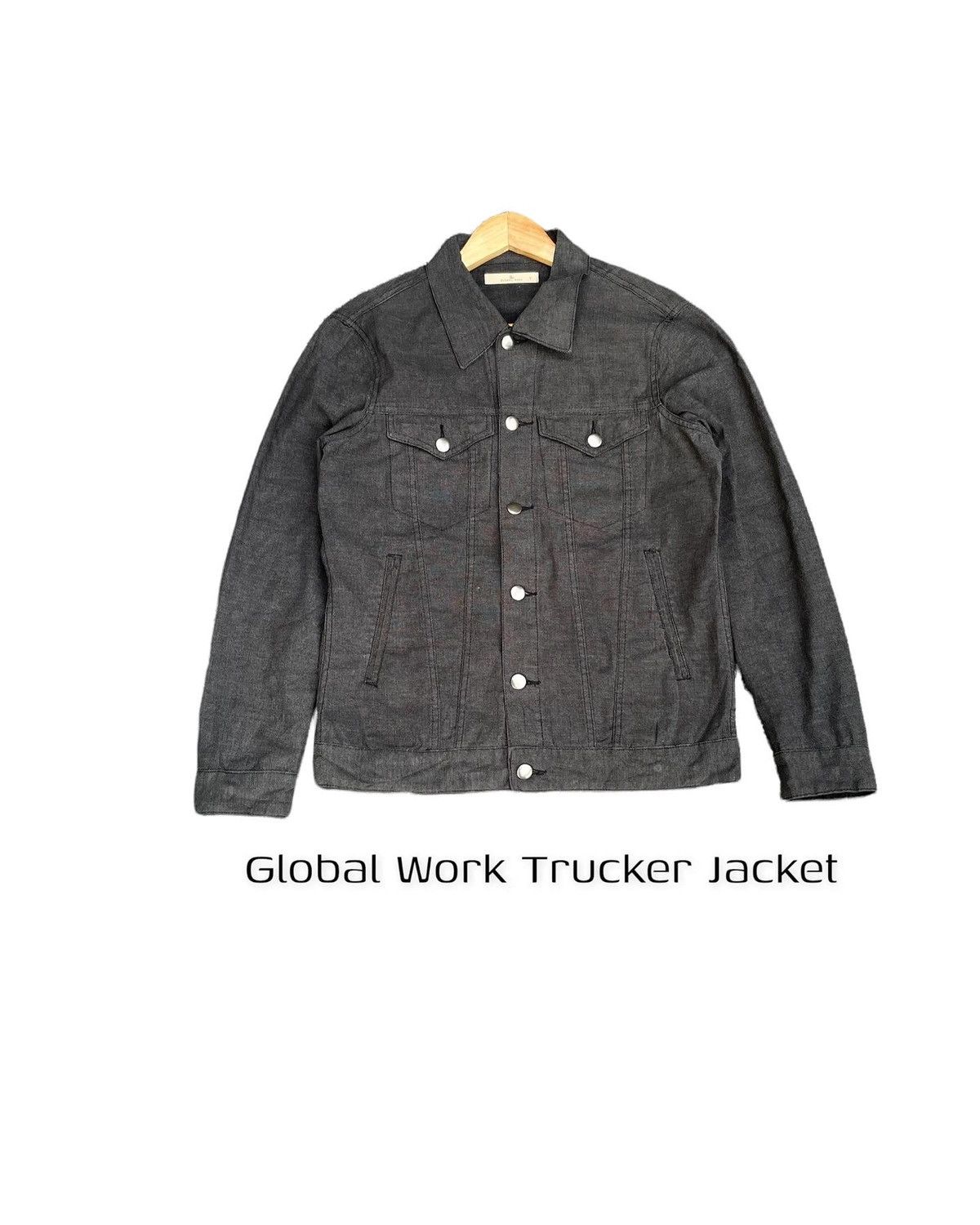 Global Work × Japanese Brand Global Work Japan Trucker Jacket Size US M / EU 48-50 / 2 - 1 Thumbnail