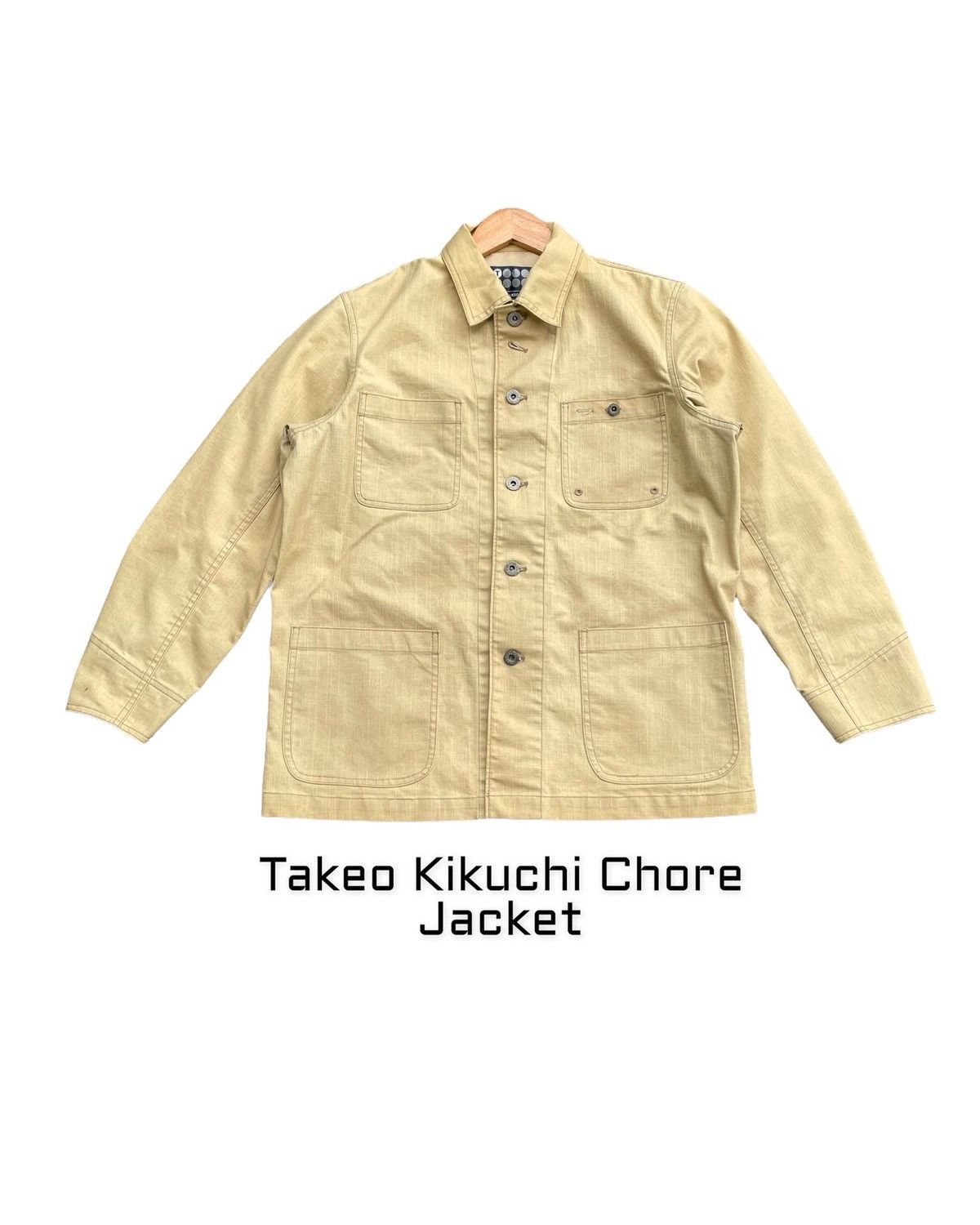 Japanese Brand × Takeo Kikuchi Takeo Kikuchi Chore Jacket Size US L / EU 52-54 / 3 - 1 Thumbnail