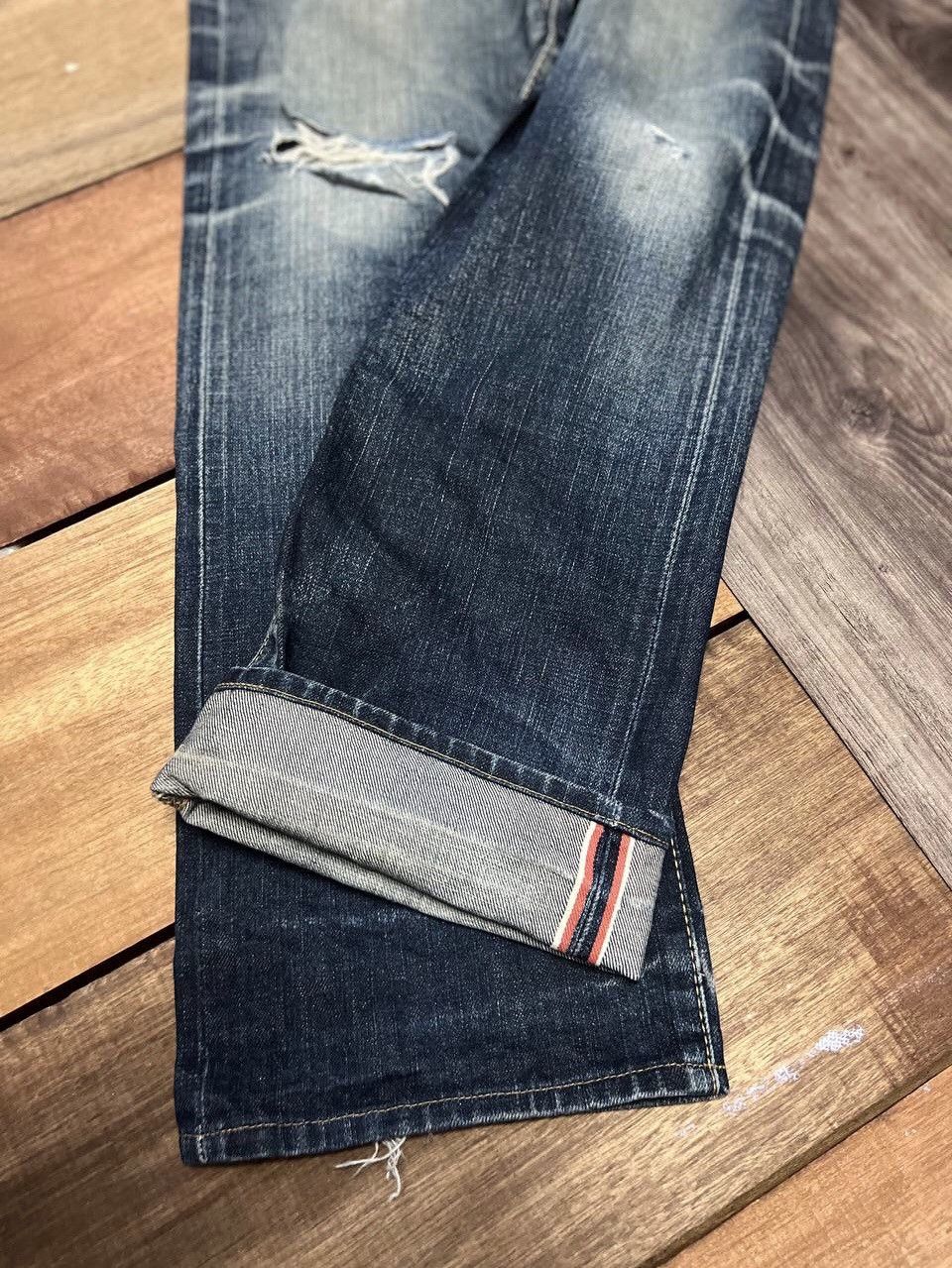 Edwin VINTAGE EDWIN SELVEDGE DISTRESS JEANS SIZE 32 Size US 32 / EU 48 - 10 Thumbnail