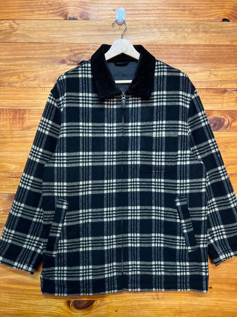Japanese Brand SIMPLE LIFE PLAID JACKET Size US M / EU 48-50 / 2 - 1 Thumbnail