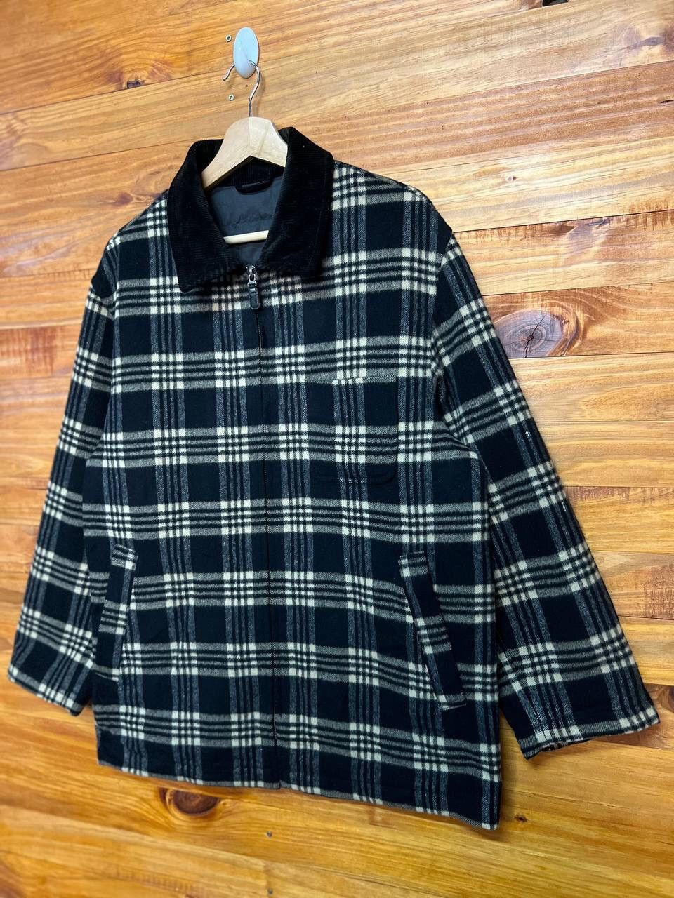 Japanese Brand SIMPLE LIFE PLAID JACKET Size US M / EU 48-50 / 2 - 3 Thumbnail