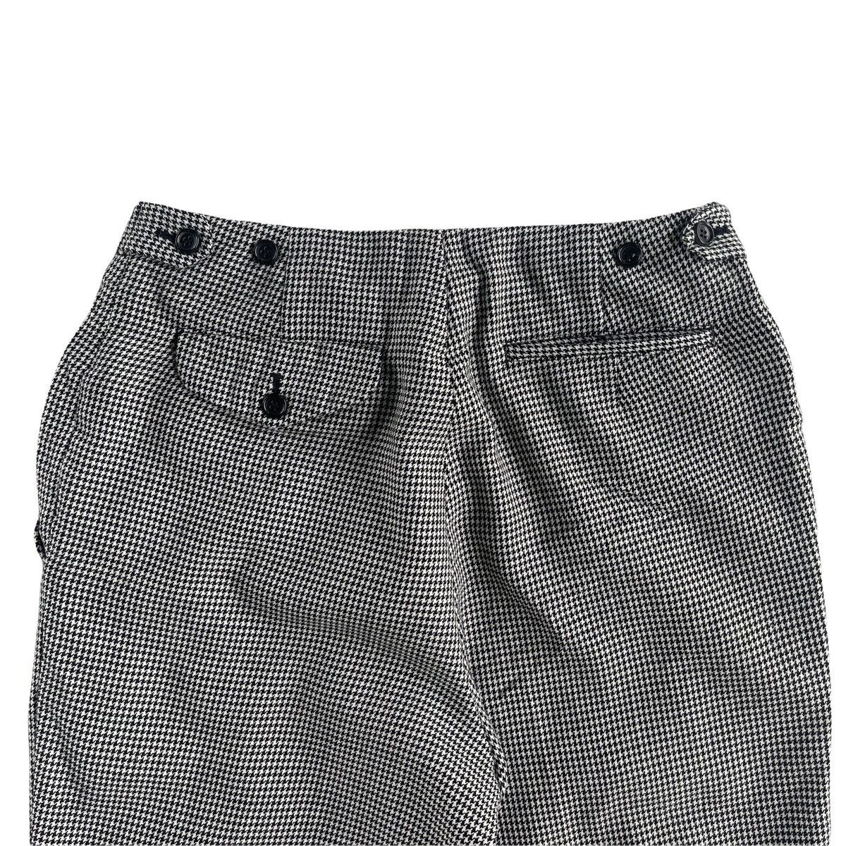 Comme des Garcons × Rei Kawakubo AD2001 Comme Des Garcons Houndstooth Wool Pant Size US 28 / EU 44 - 4 Thumbnail