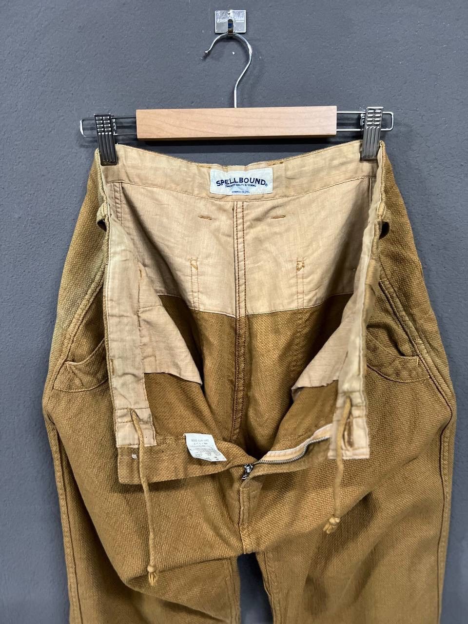 Spellbound VINTAGE SPELLBOUND HEMP PANTS Size US 36 / EU 52 - 13 Thumbnail