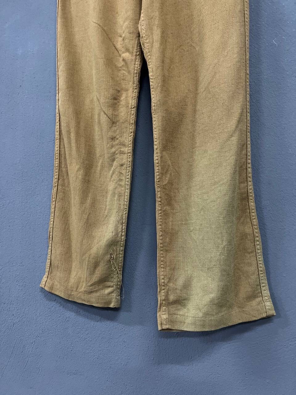 Spellbound VINTAGE SPELLBOUND HEMP PANTS Size US 36 / EU 52 - 4 Thumbnail