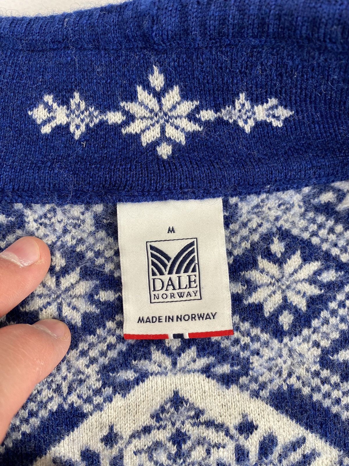 Dale Of Norway Vintage Rare Dale Of Norway Wool Sweater Chunky Knit Y2K Size M / US 6-8 / IT 42-44 - 3 Thumbnail