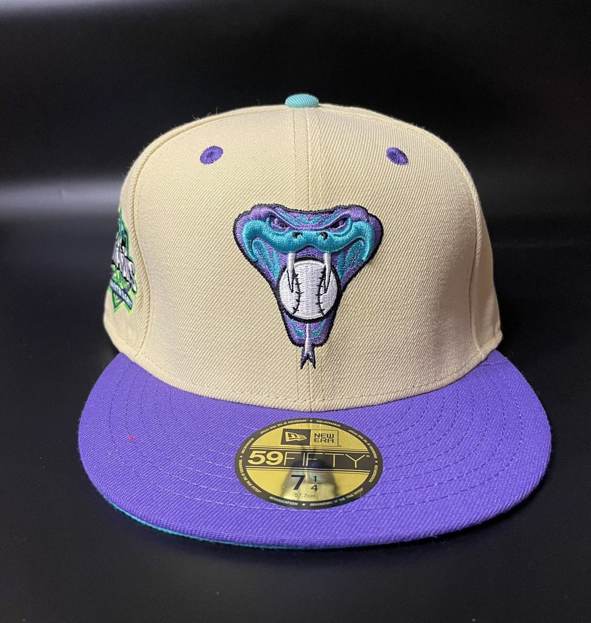 New Era Arizona Diamondbacks New Era Fitted Hat Exclusive Sz 7 Size ONE SIZE - 1 Thumbnail